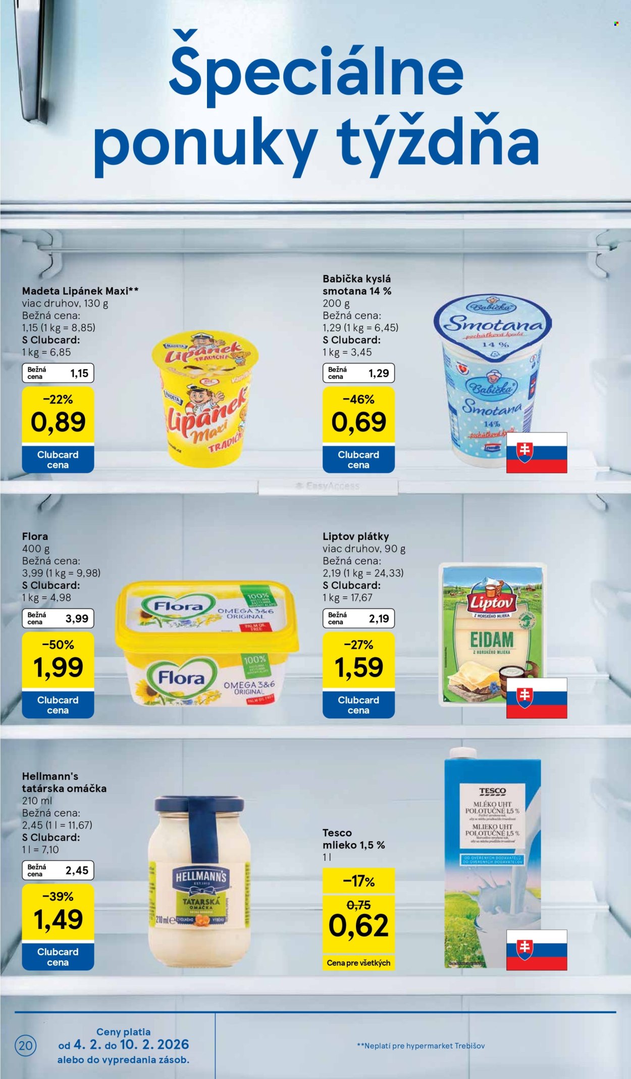 Leták TESCO - 4.2.2026 - 10.2.2026. Strana 20
