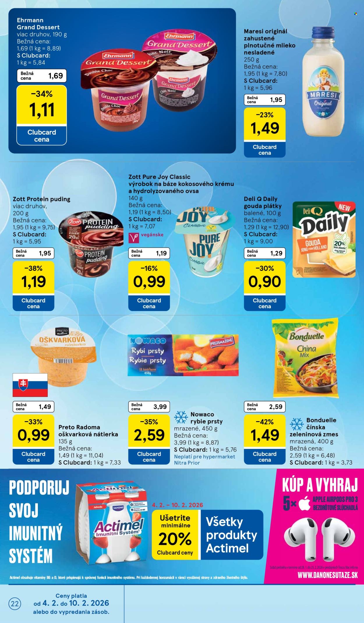 Leták TESCO - 4.2.2026 - 10.2.2026. Strana 22