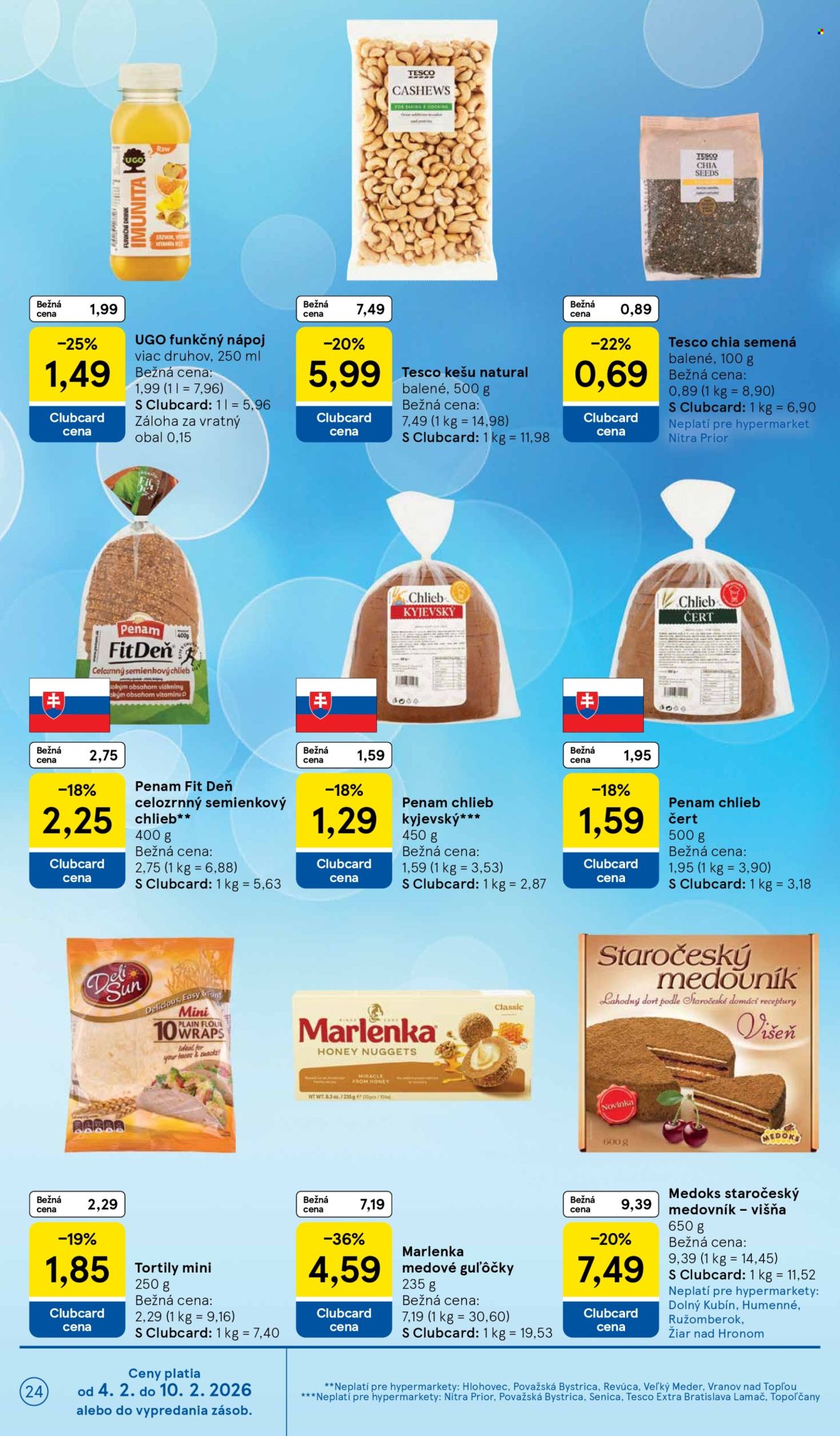 Leták TESCO - 4.2.2026 - 10.2.2026. Strana 24