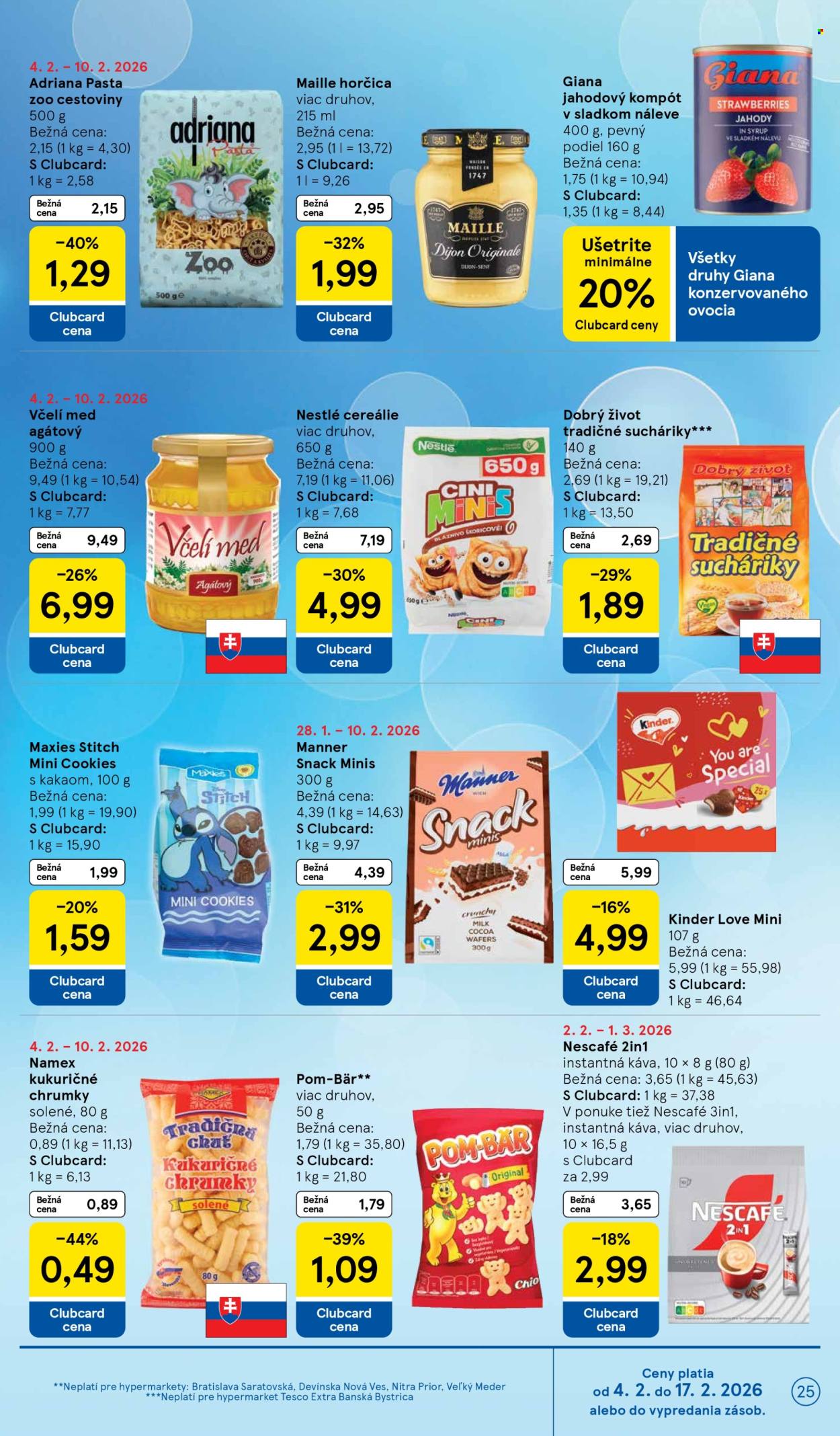Leták TESCO - 4.2.2026 - 10.2.2026. Strana 25