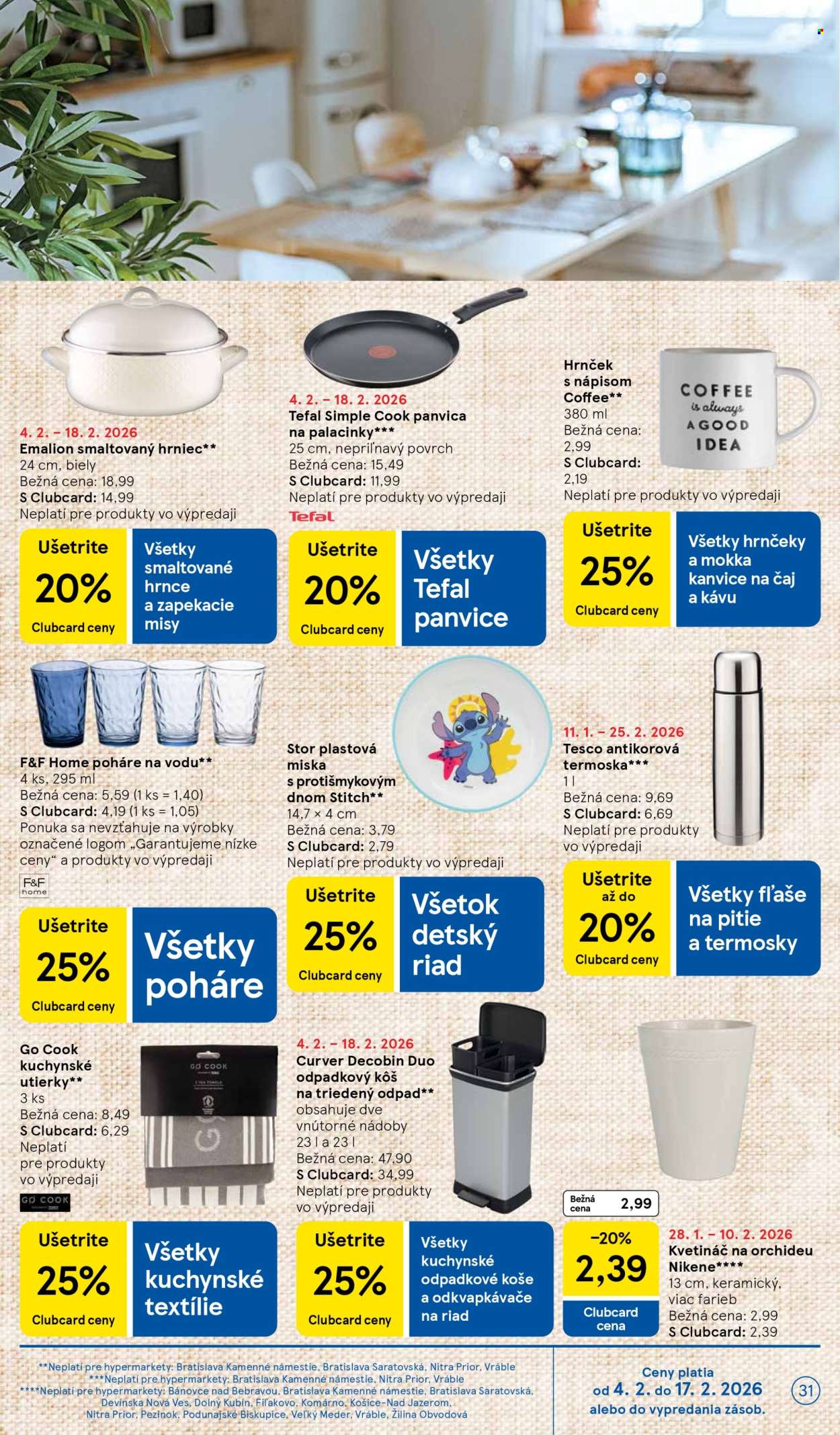 Leták TESCO - 4.2.2026 - 10.2.2026. Strana 31