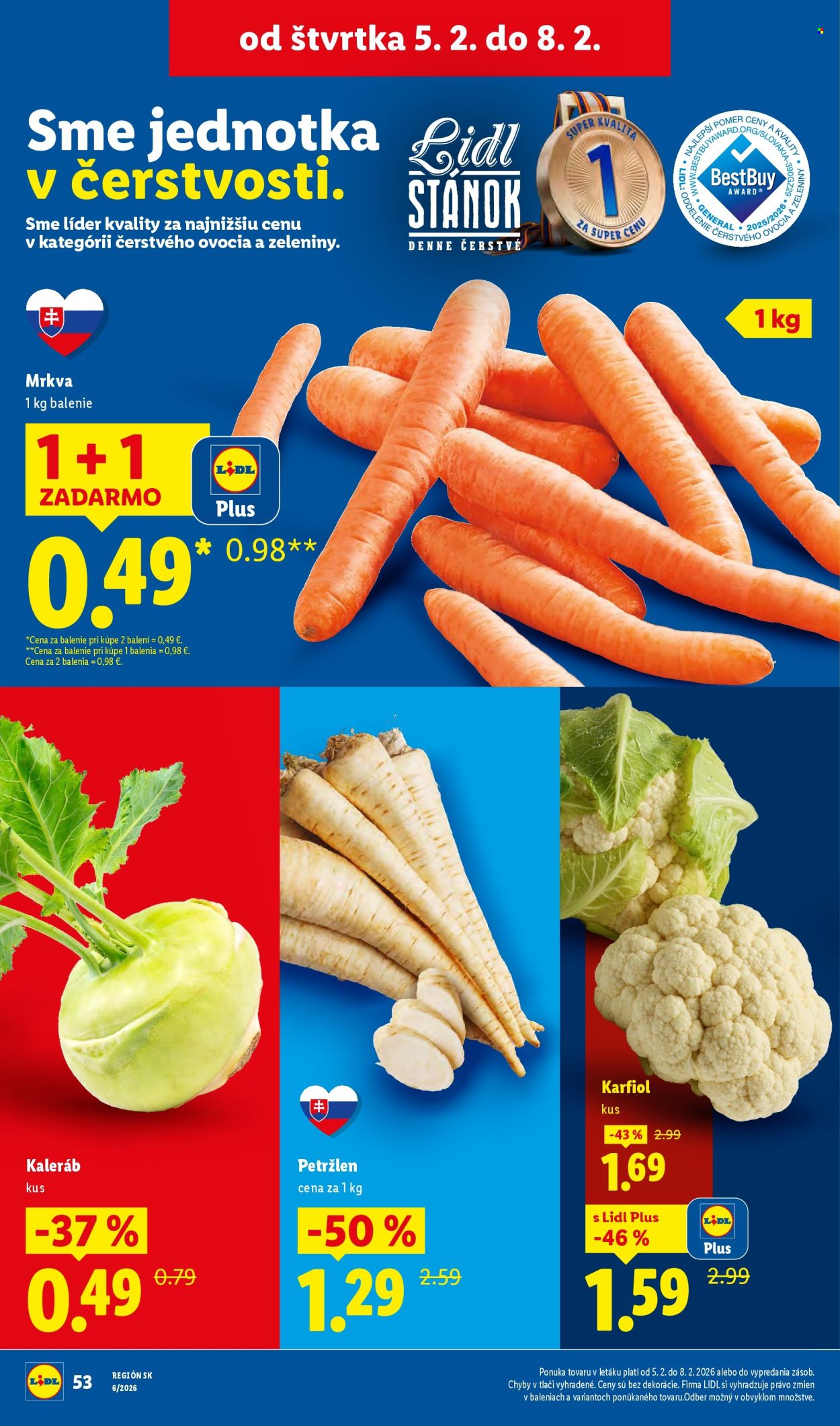Leták Lidl - 5.2.2026 - 8.2.2026. Strana 20