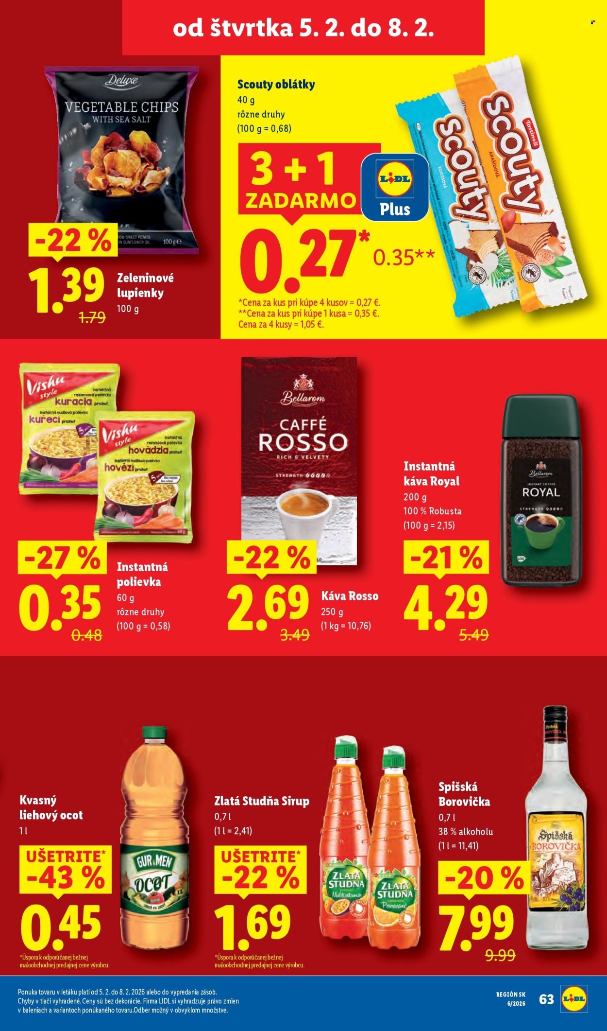Leták Lidl - 5.2.2026 - 8.2.2026. Strana 29