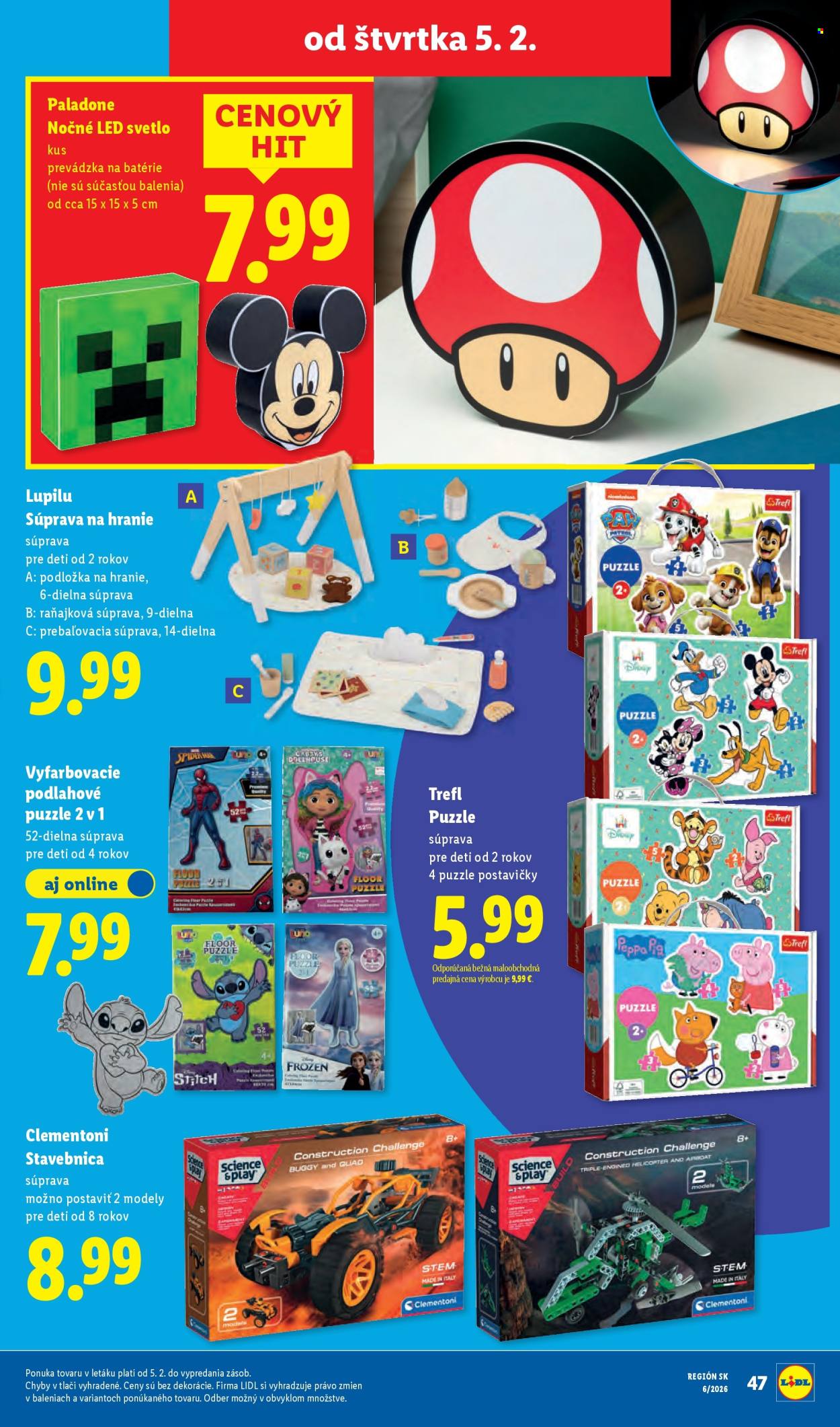 Leták Lidl - 5.2.2026 - 8.2.2026. Strana 43