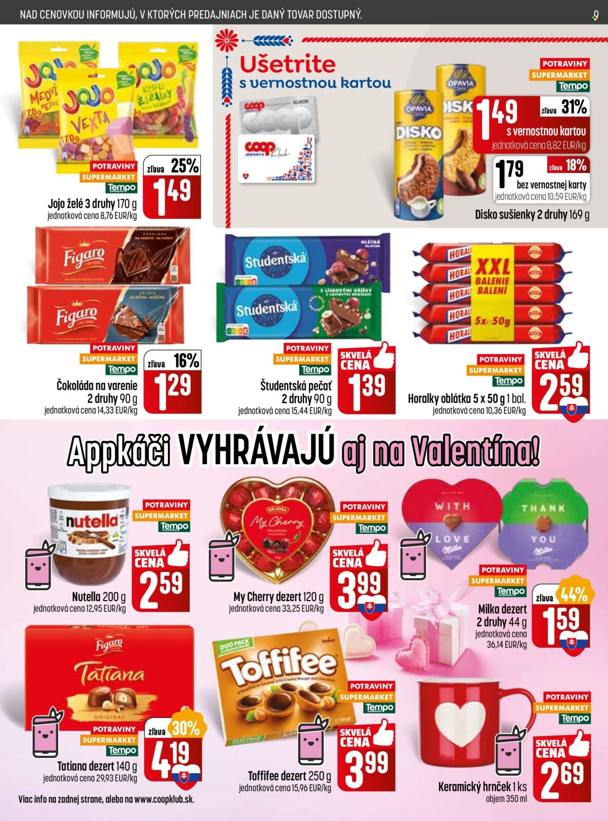 Leták COOP Jednota - 5.2.2026 - 11.2.2026. Strana 9