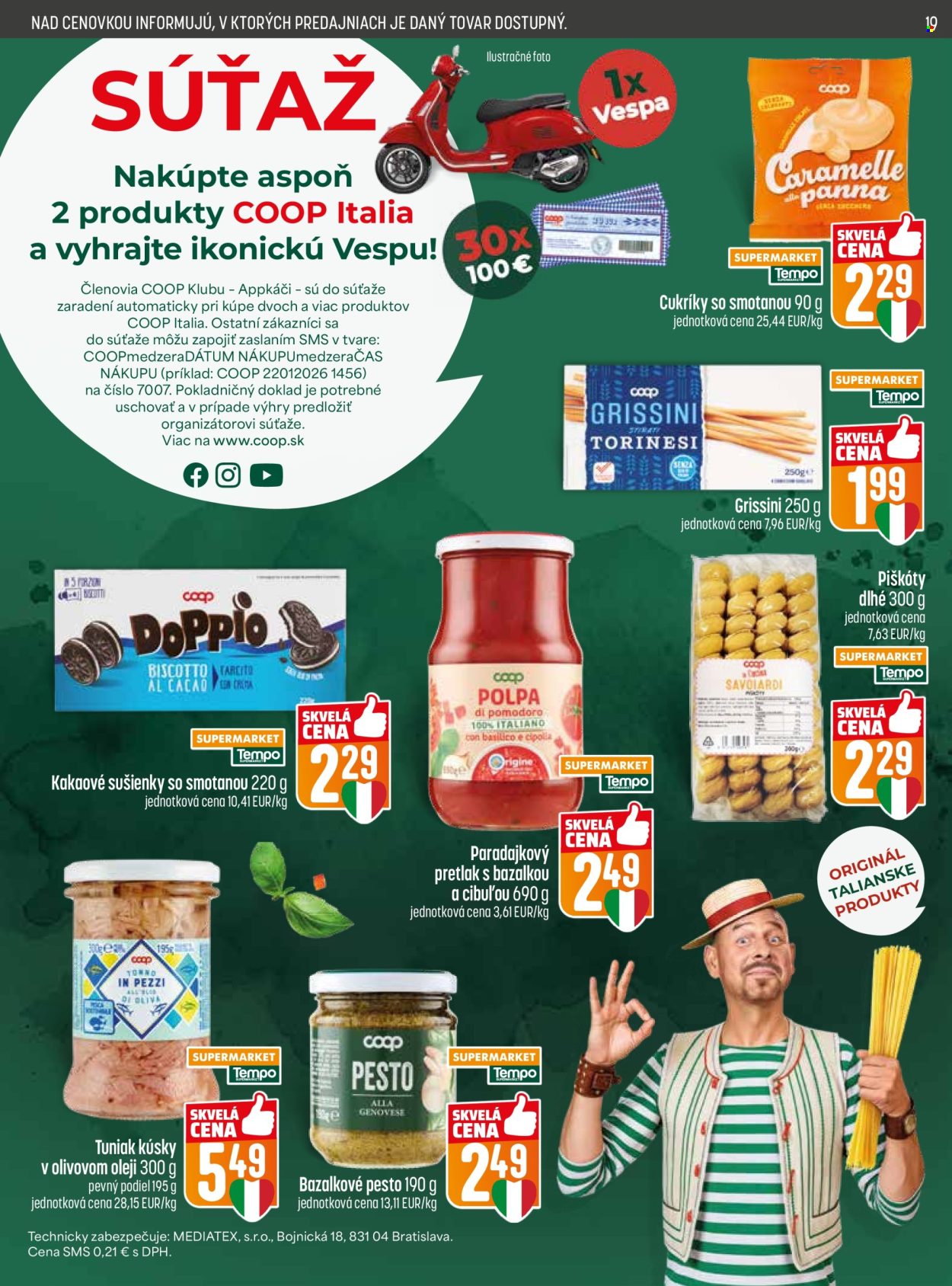Leták COOP Jednota - 5.2.2026 - 11.2.2026. Strana 19