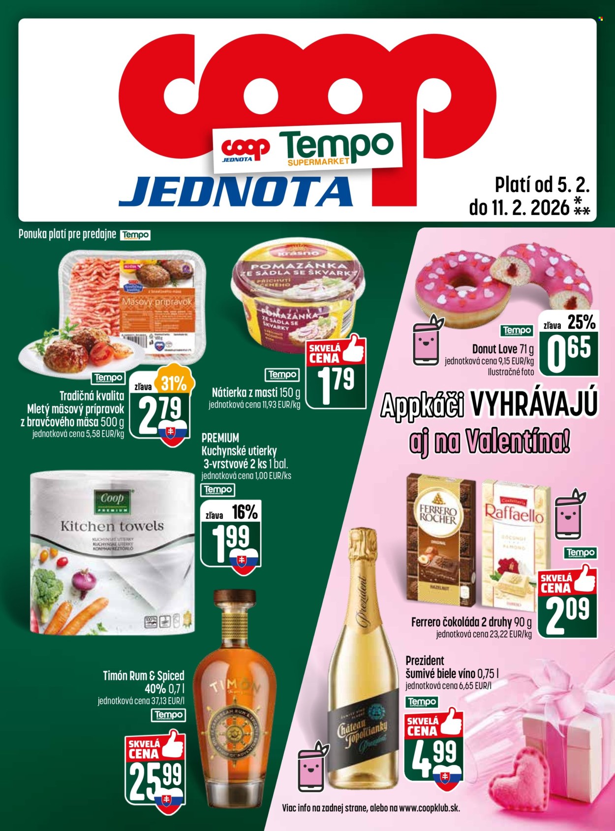 Leták COOP Jednota - 5.2.2026 - 11.2.2026. Strana 25