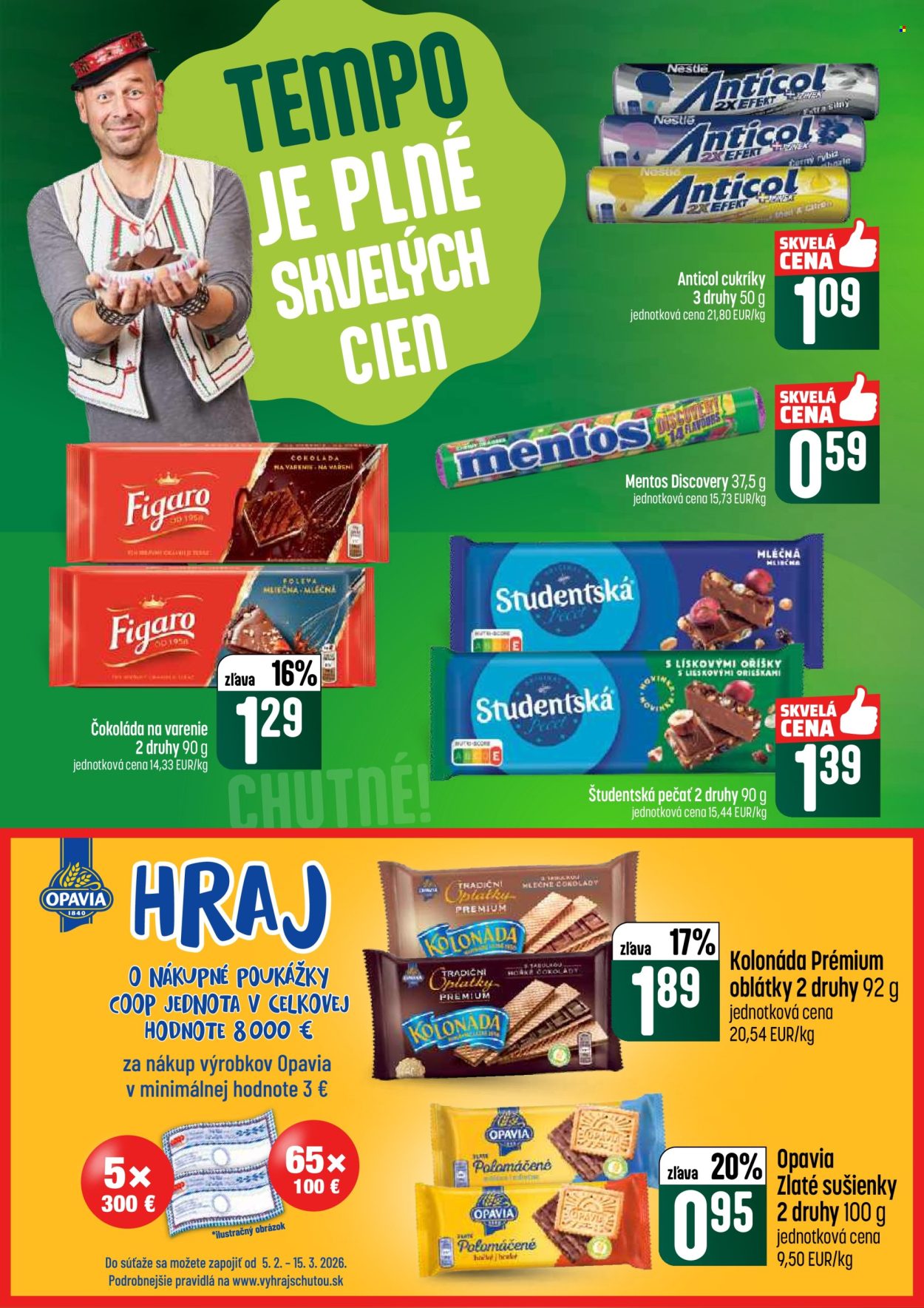 Leták COOP Jednota - 5.2.2026 - 11.2.2026. Strana 34