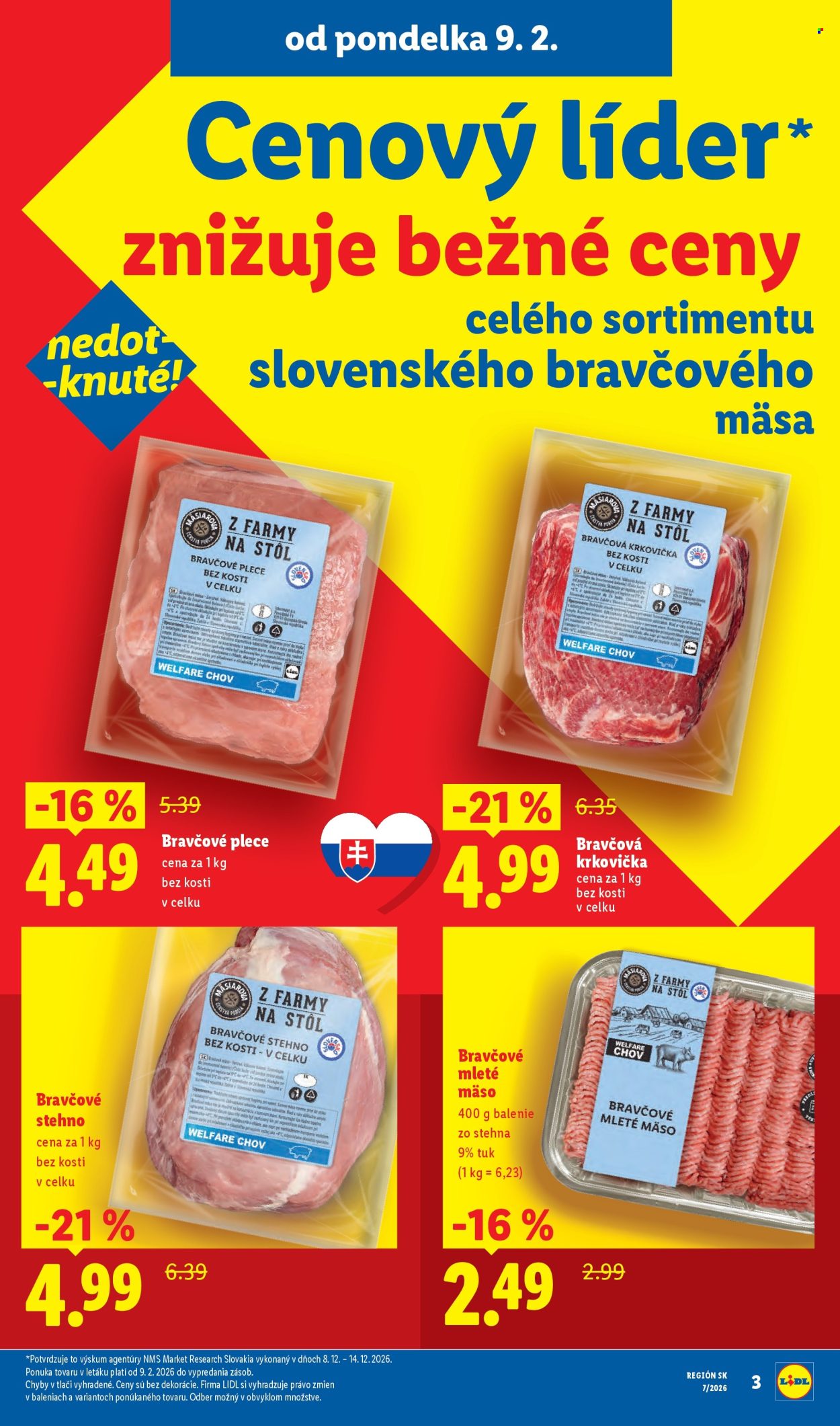 Leták Lidl - 9.2.2026 - 15.2.2026. Strana 3