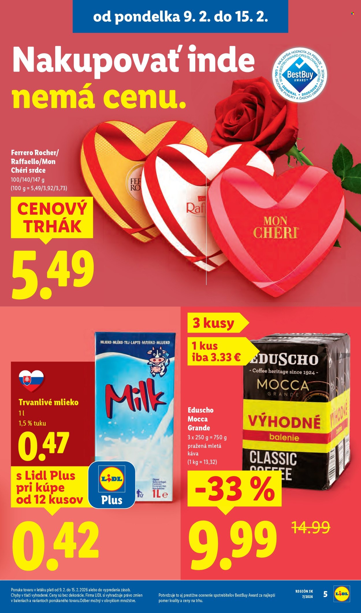 Leták Lidl - 9.2.2026 - 15.2.2026. Strana 5