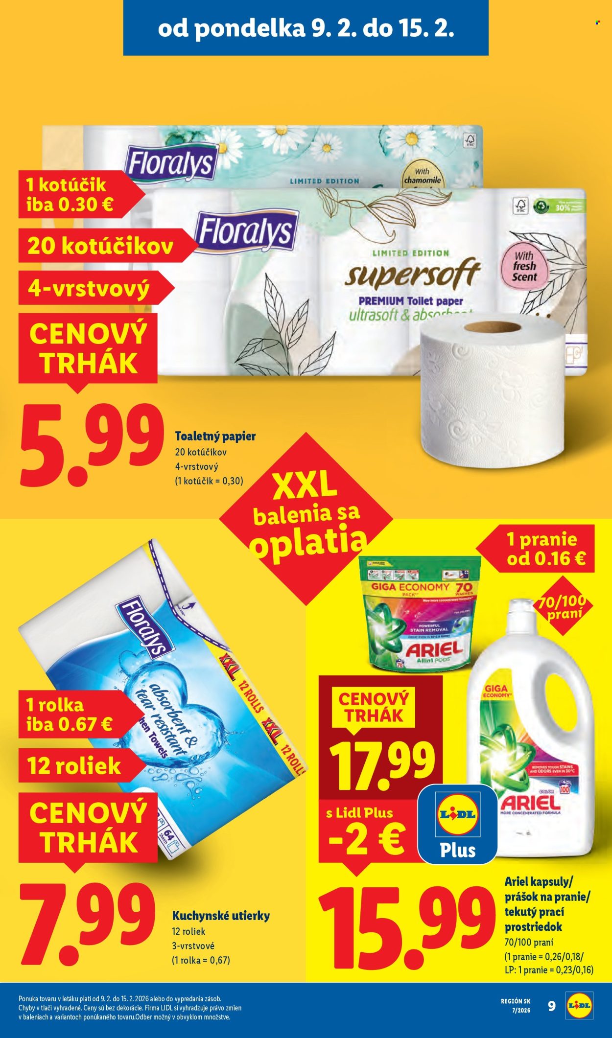 Leták Lidl - 9.2.2026 - 15.2.2026. Strana 9