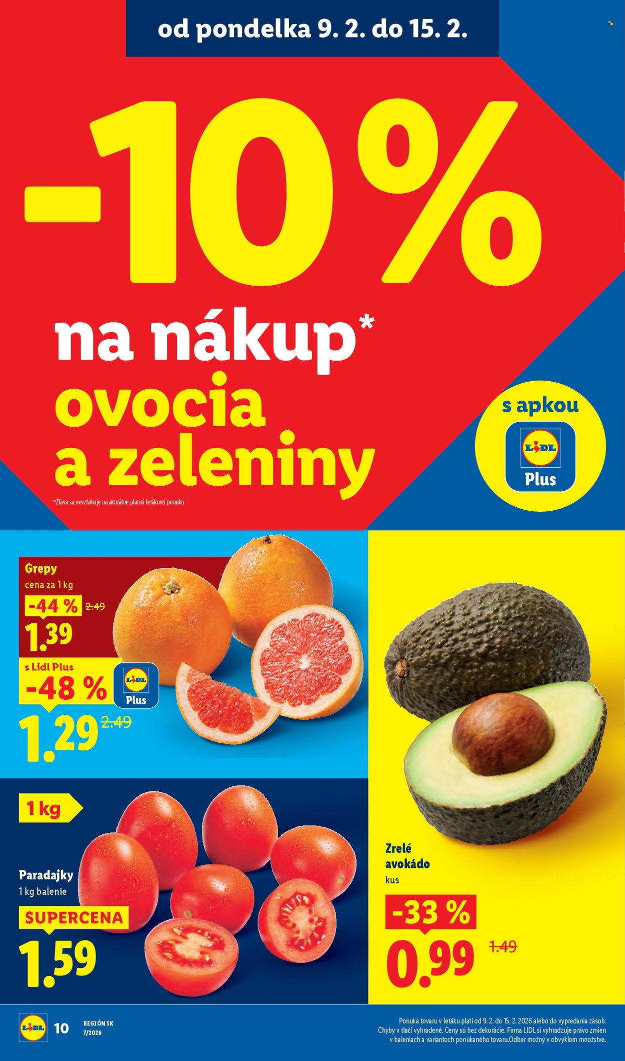 Leták Lidl - 9.2.2026 - 15.2.2026. Strana 10