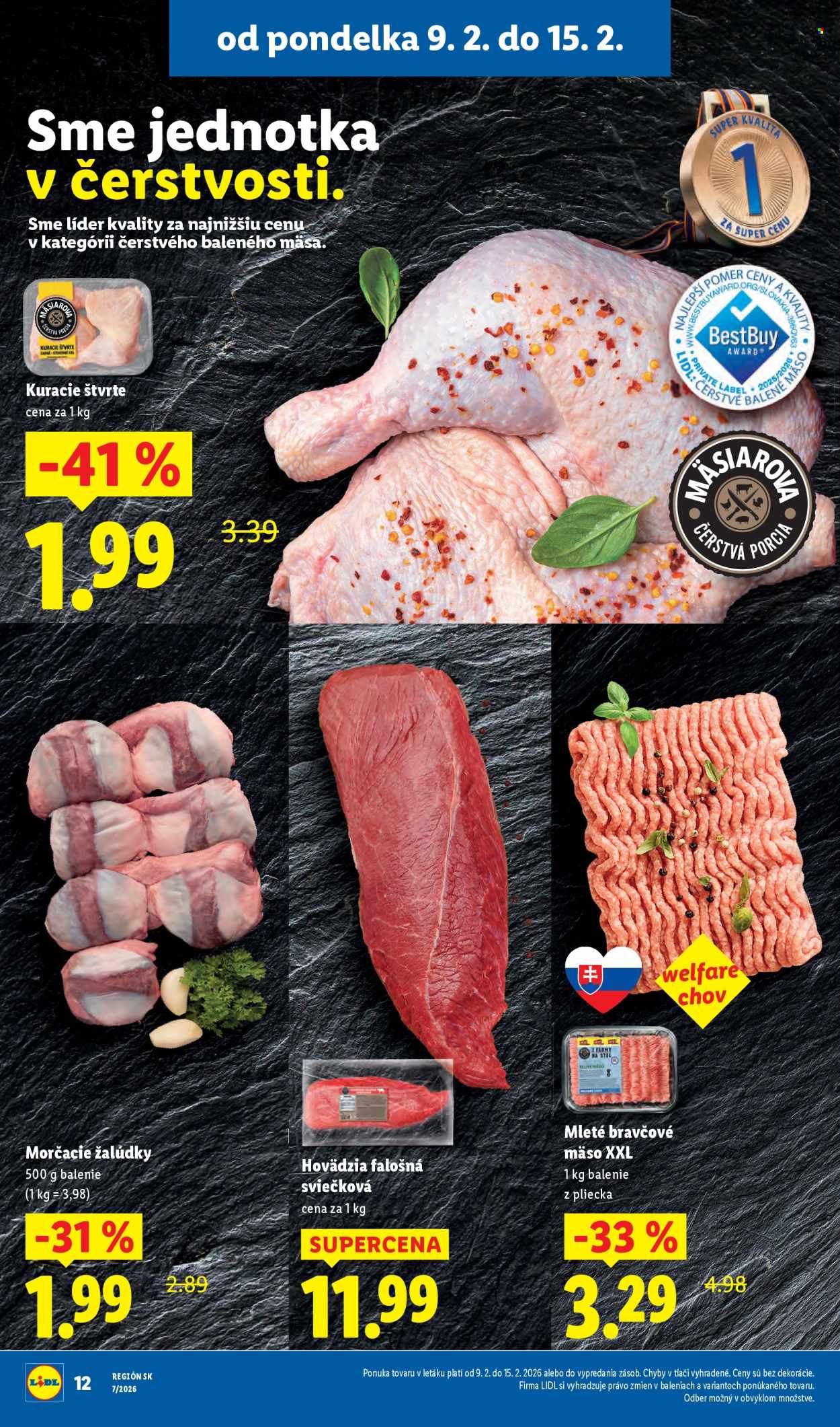 Leták Lidl - 9.2.2026 - 15.2.2026. Strana 12