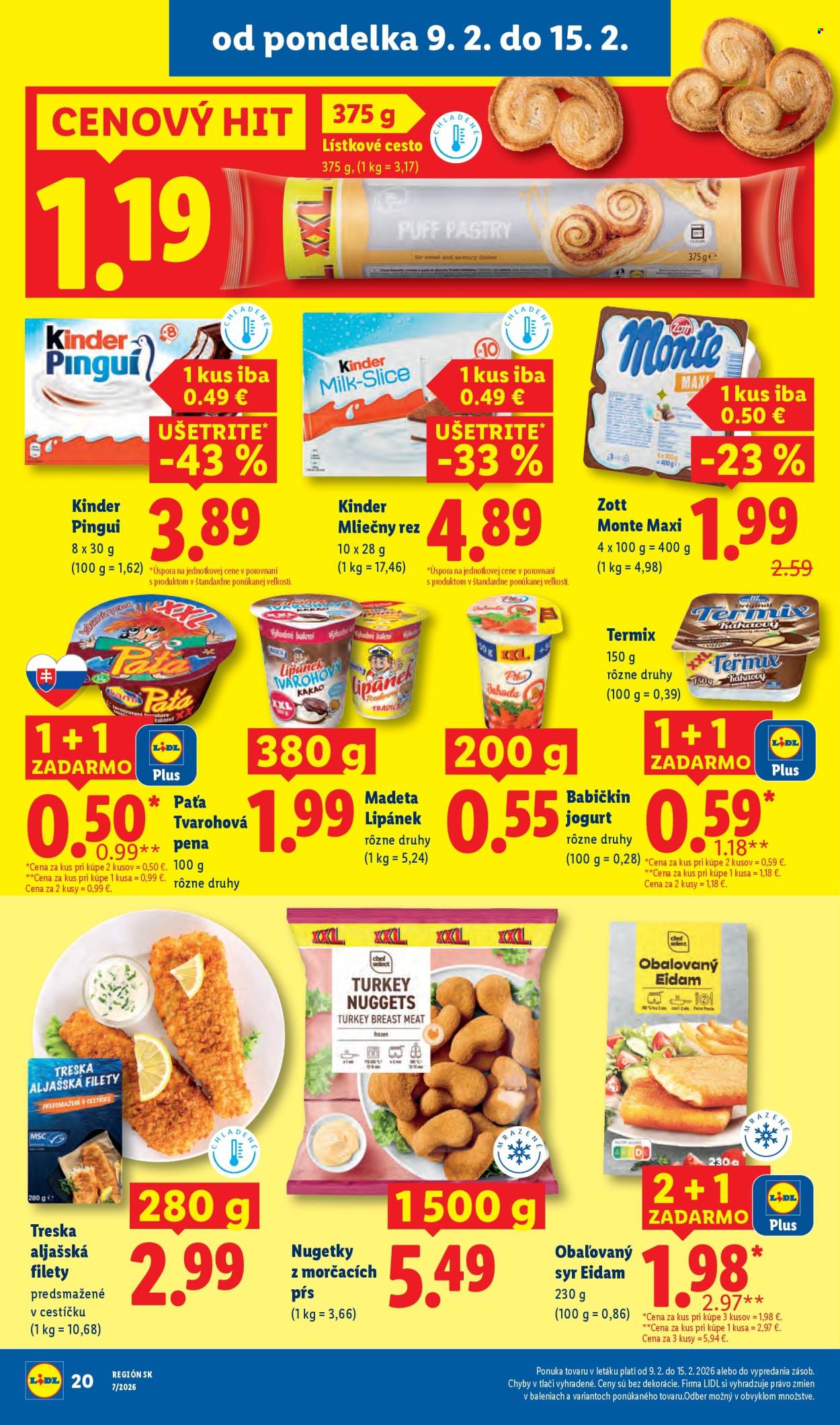 Leták Lidl - 9.2.2026 - 15.2.2026. Strana 20