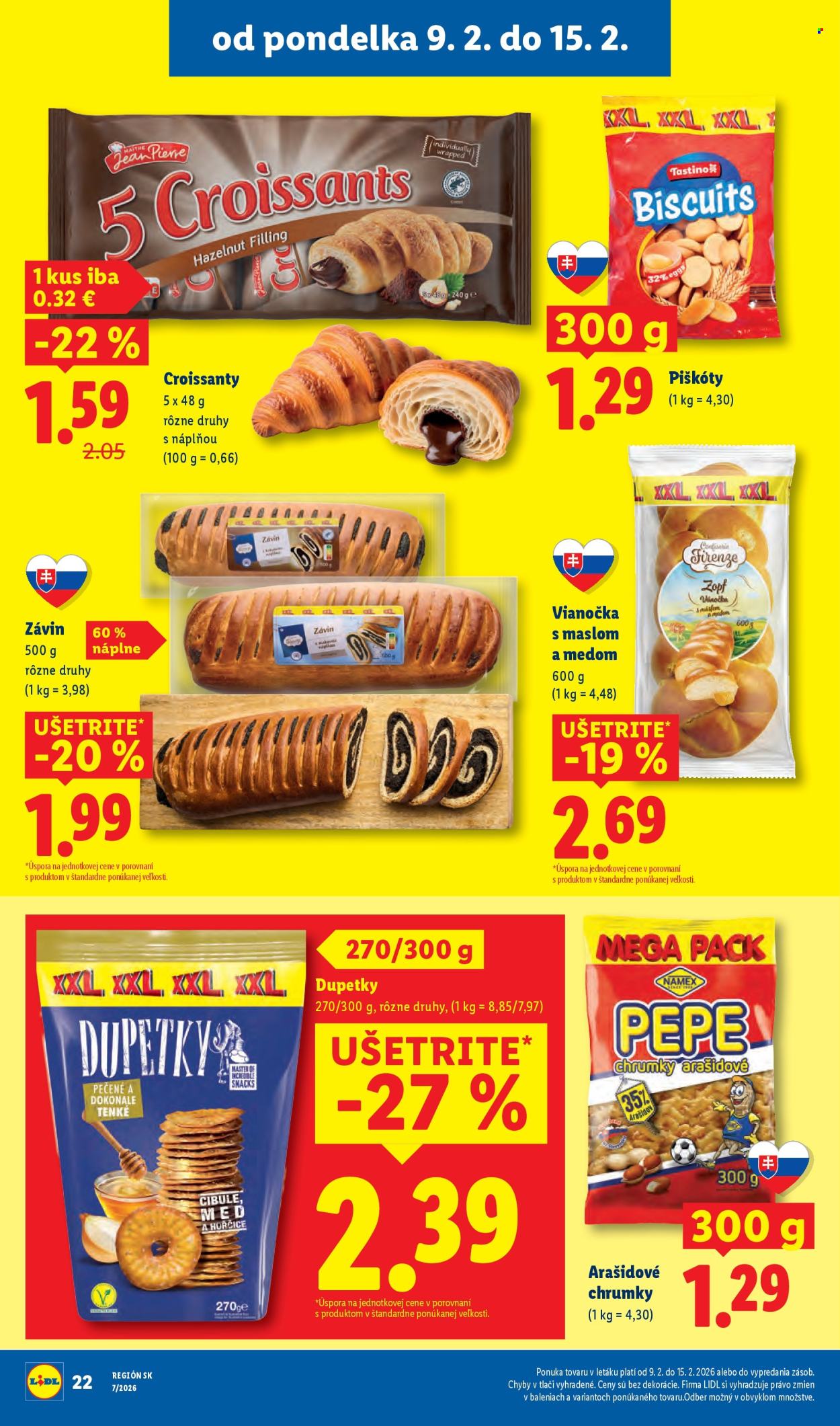 Leták Lidl - 9.2.2026 - 15.2.2026. Strana 22