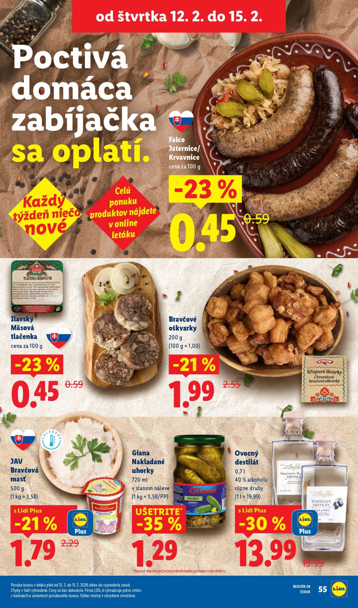 Leták Lidl - 9.2.2026 - 15.2.2026. Strana 58