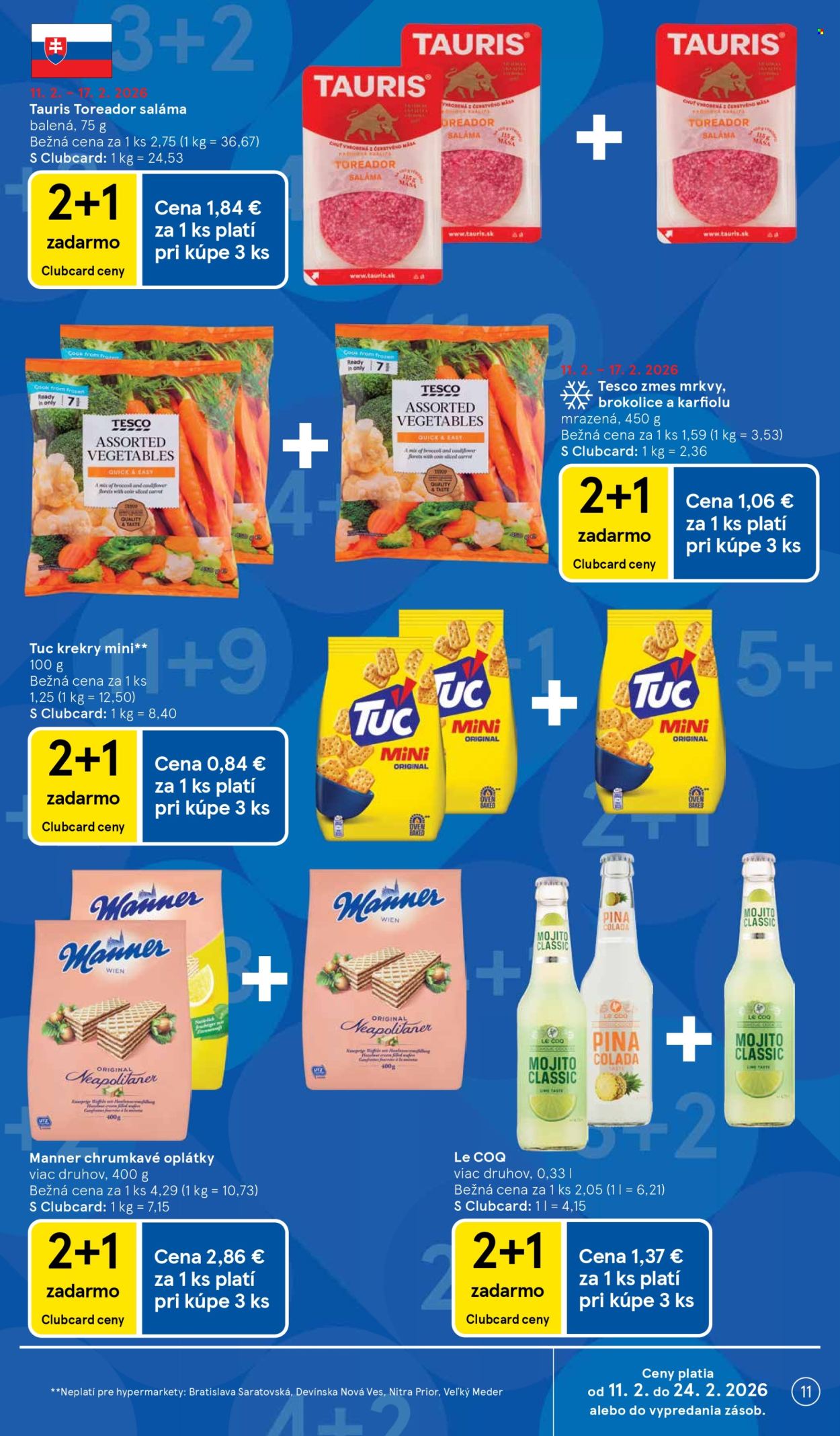 Leták TESCO - 11.2.2026 - 17.2.2026. Strana 11