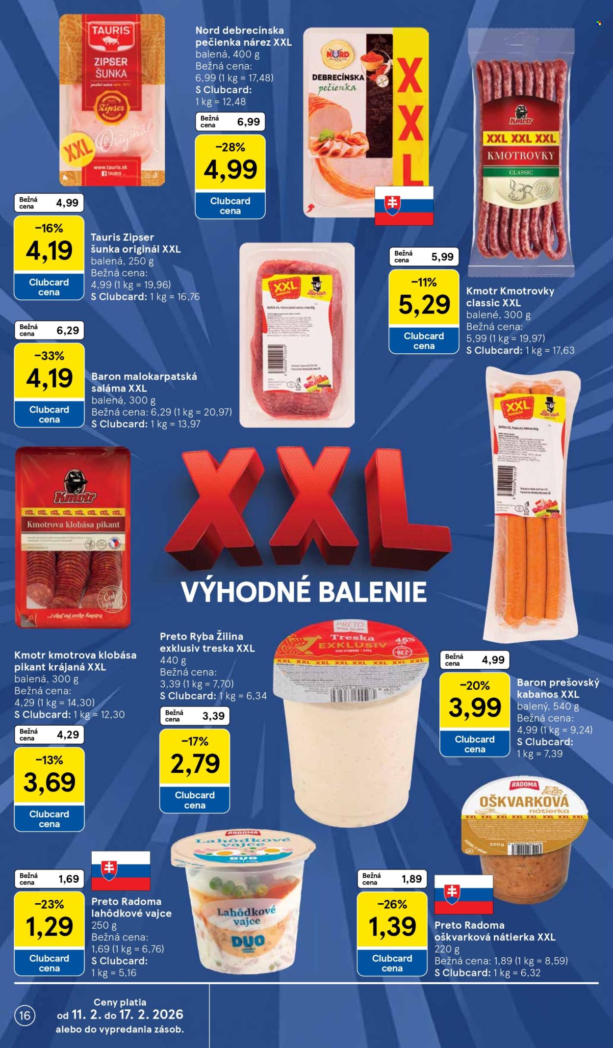 Leták TESCO - 11.2.2026 - 17.2.2026. Strana 16