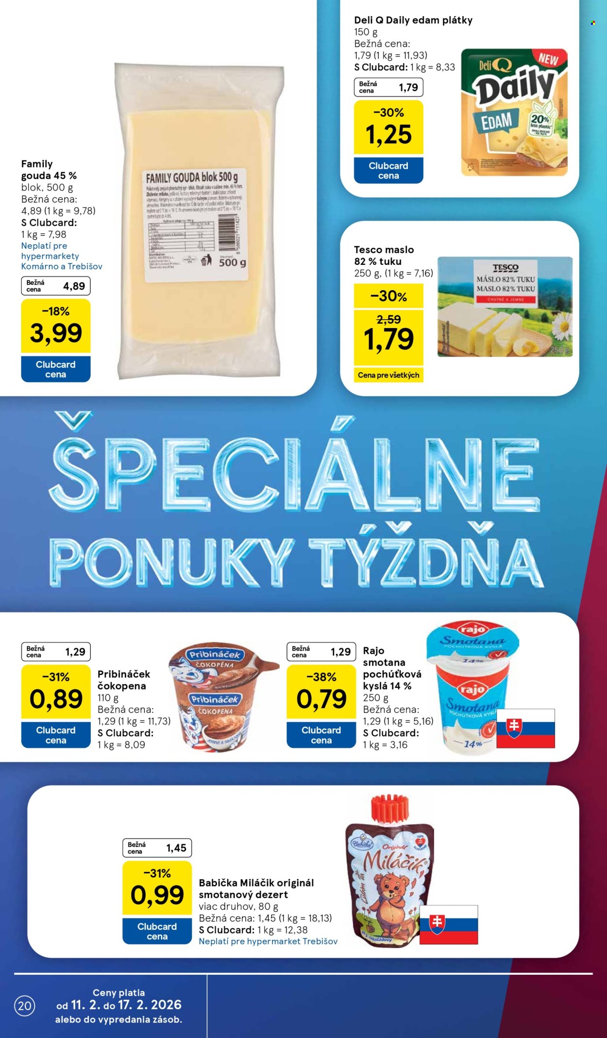 Leták TESCO - 11.2.2026 - 17.2.2026. Strana 20