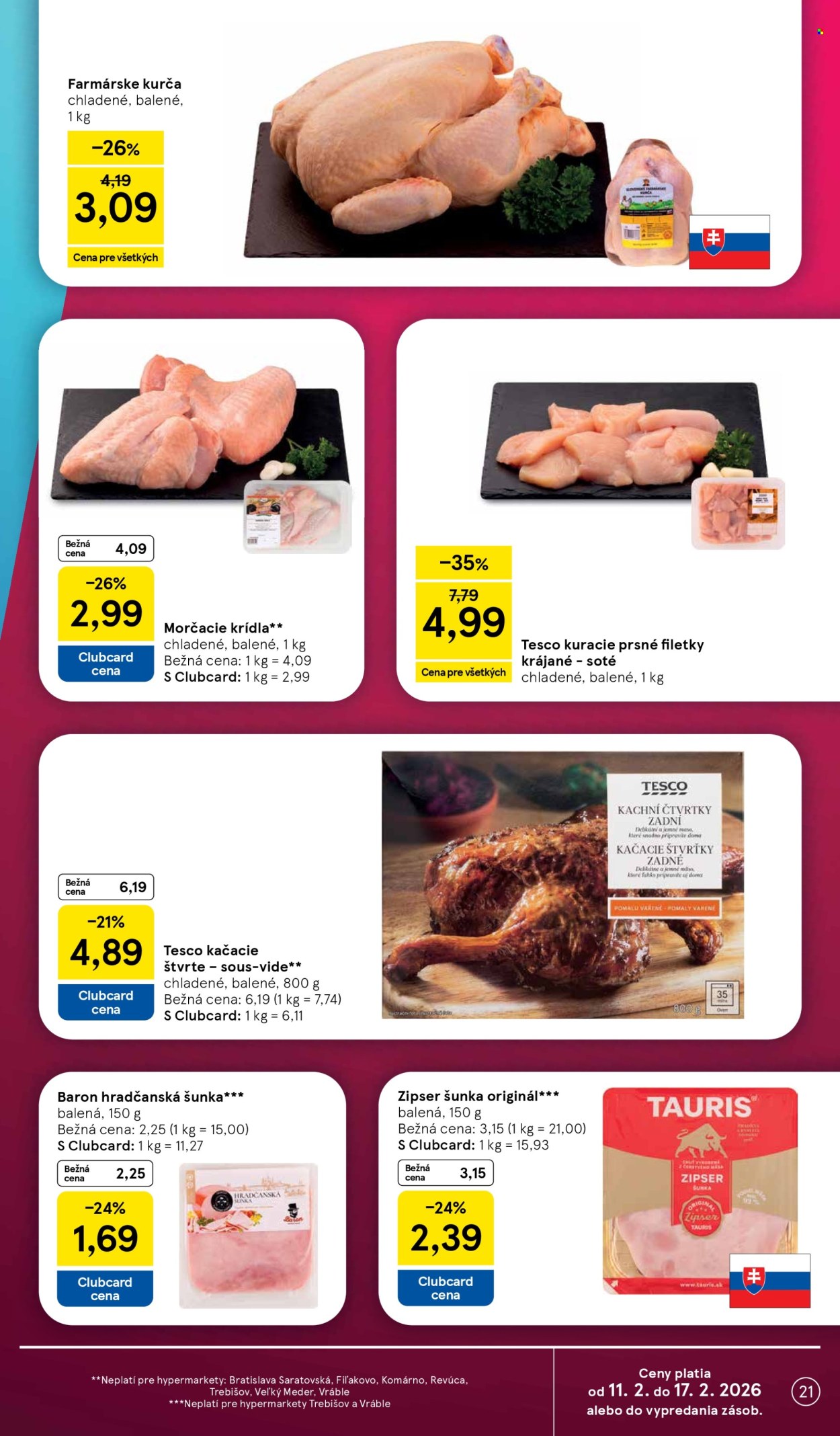 Leták TESCO - 11.2.2026 - 17.2.2026. Strana 21