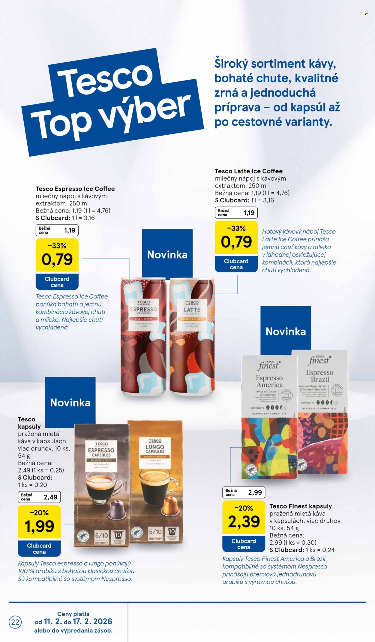 Leták TESCO - 11.2.2026 - 17.2.2026. Strana 22