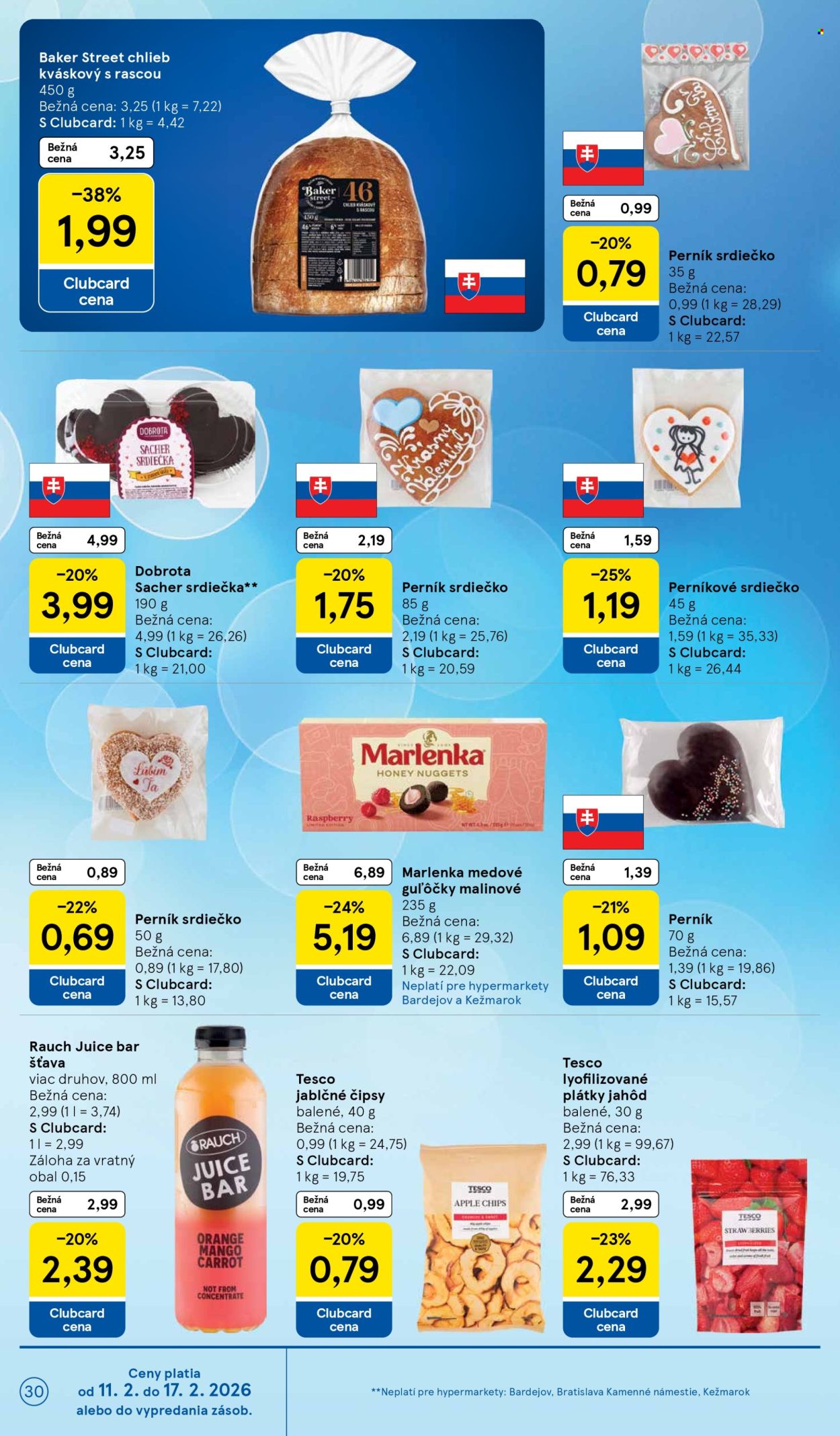 Leták TESCO - 11.2.2026 - 17.2.2026. Strana 30