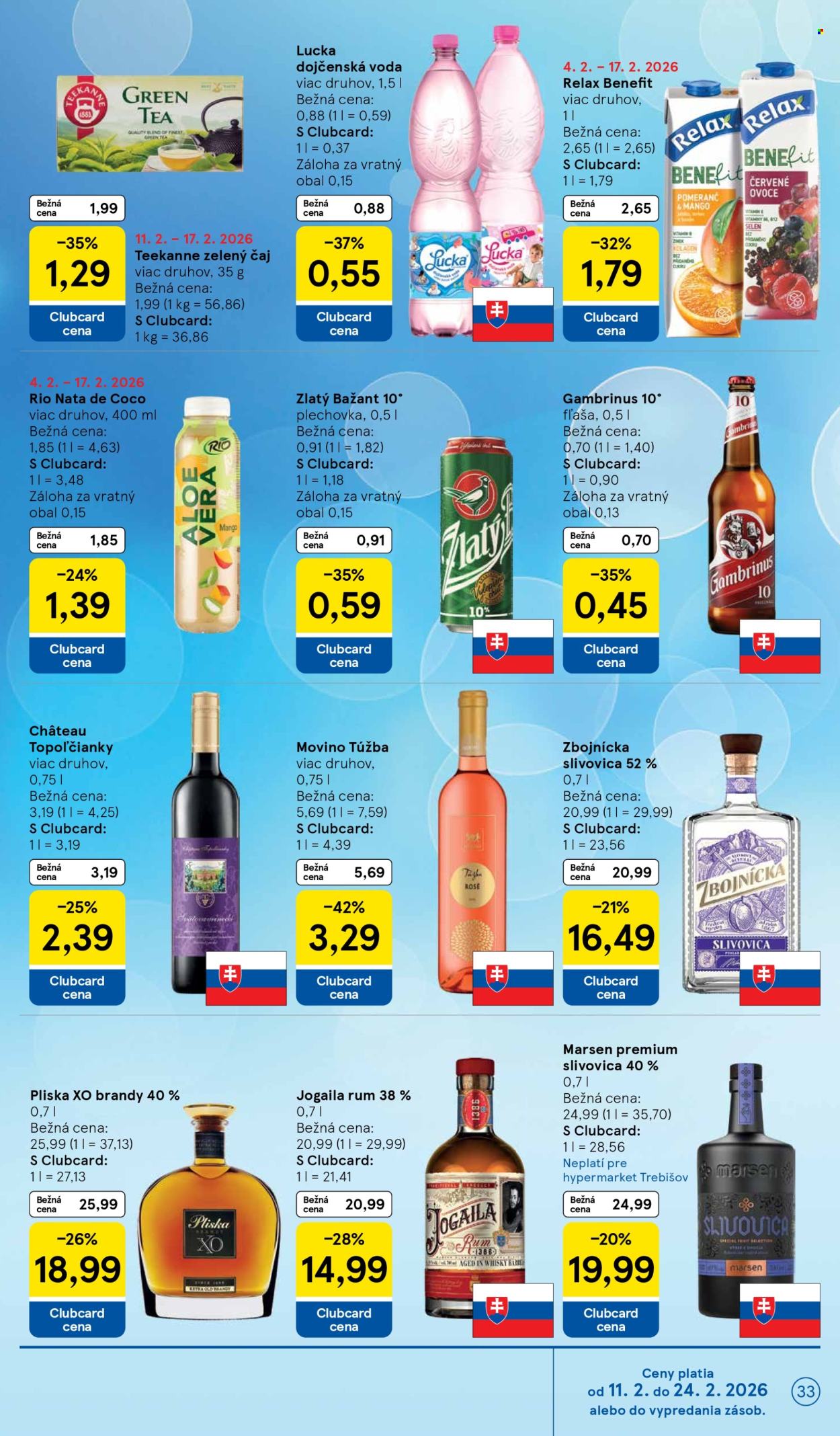 Leták TESCO - 11.2.2026 - 17.2.2026. Strana 33