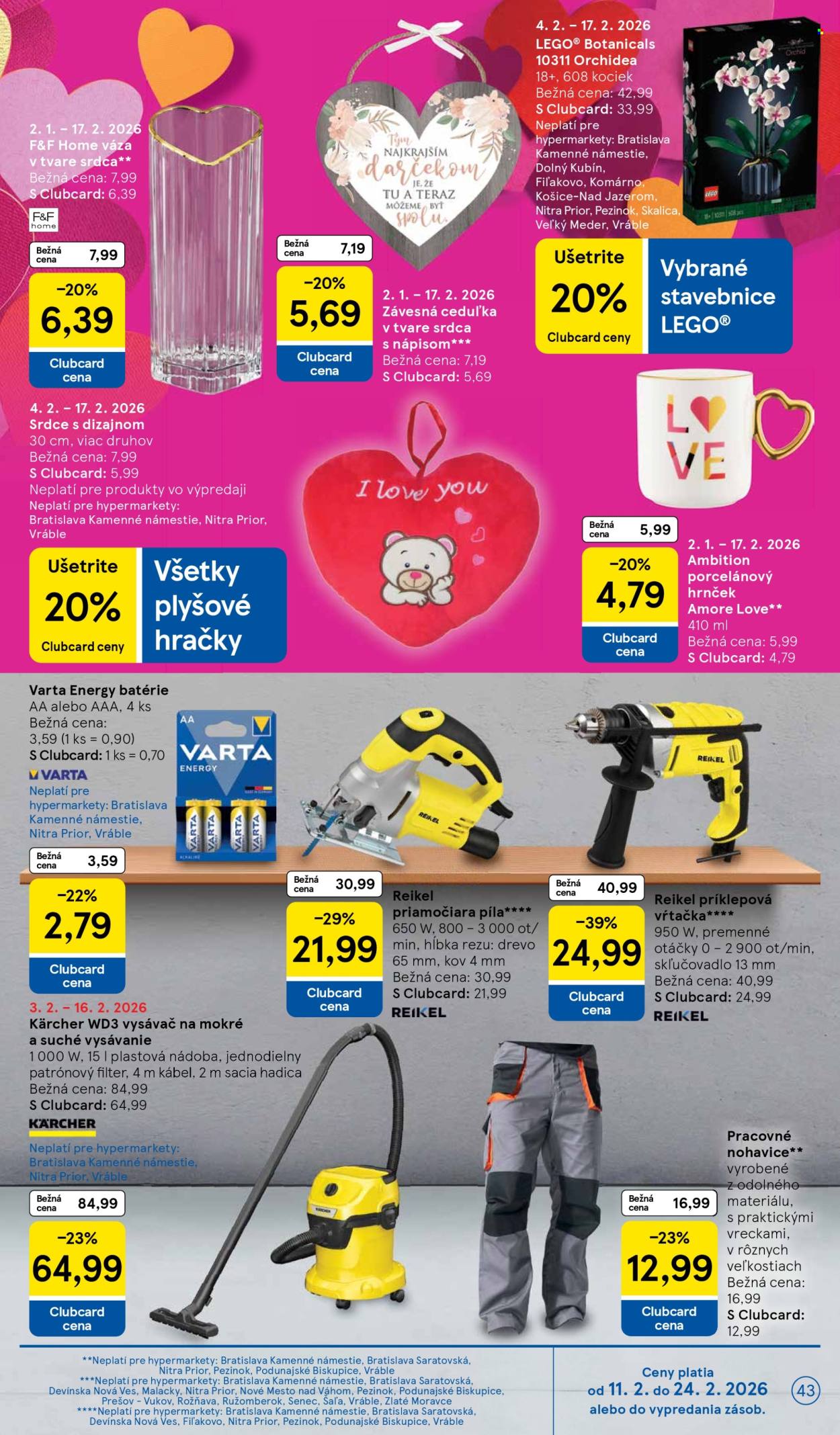 Leták TESCO - 11.2.2026 - 17.2.2026. Strana 43