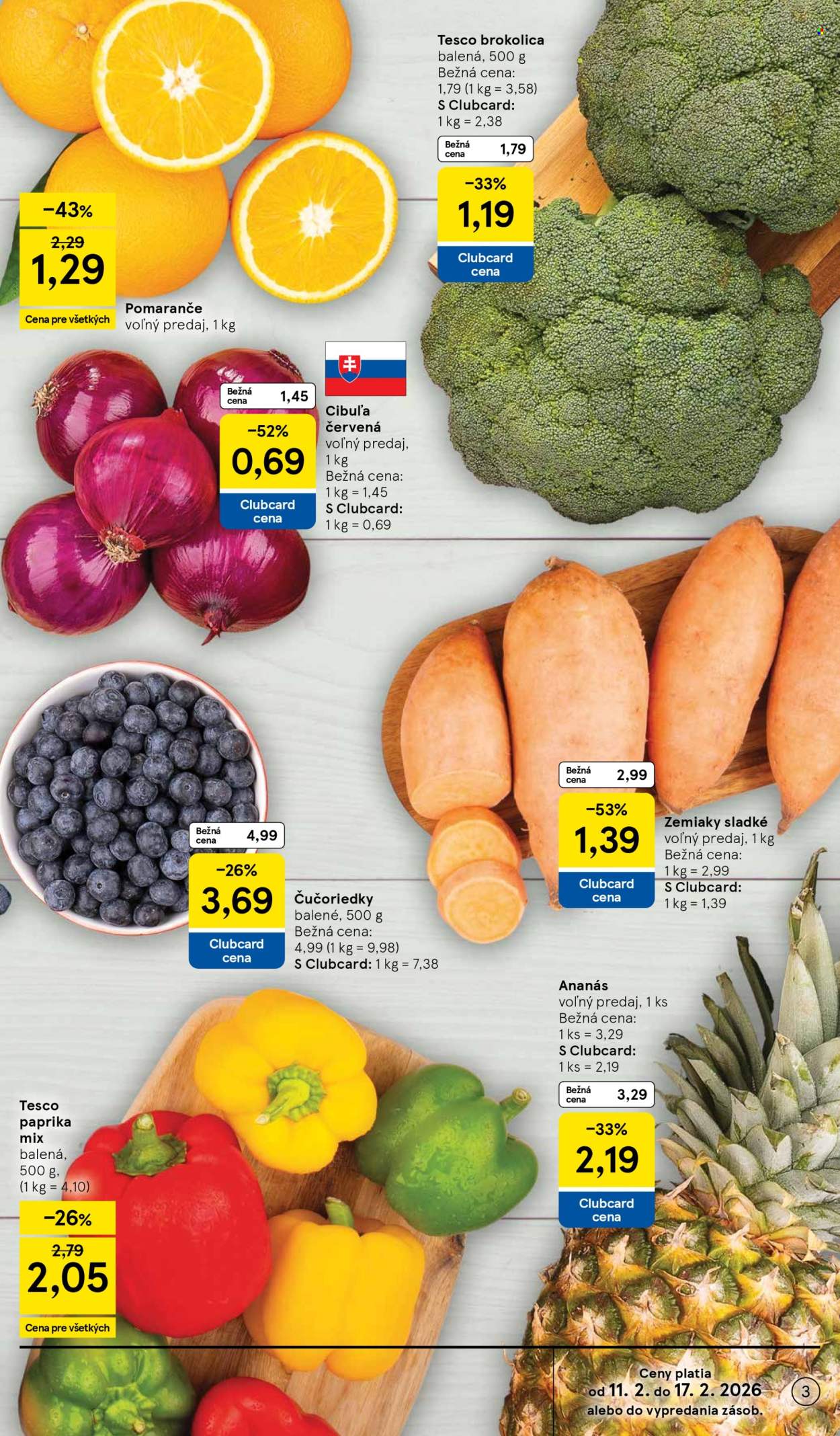 Leták TESCO supermarket - 11.2.2026 - 17.2.2026. Strana 3