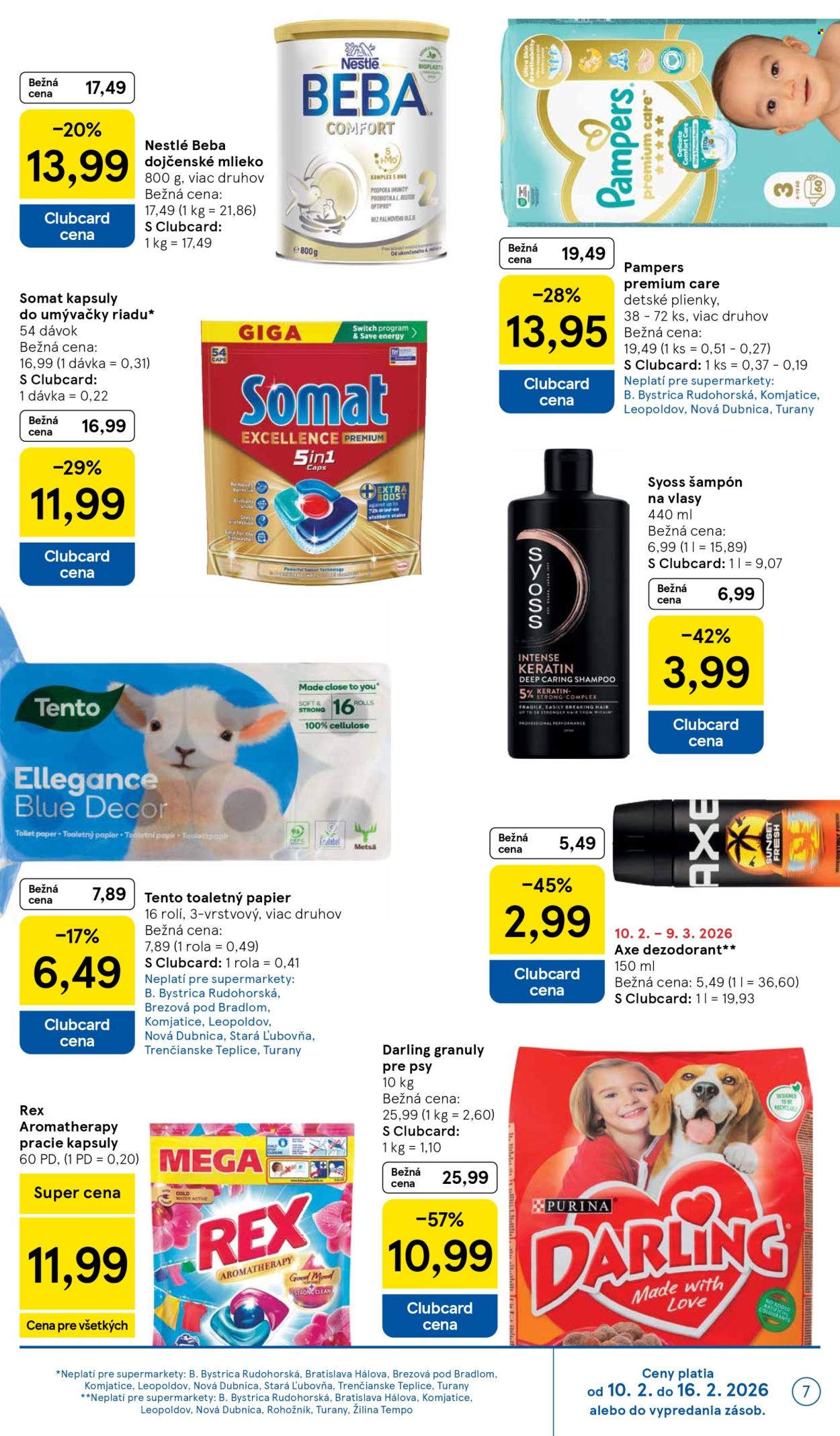Leták TESCO supermarket - 11.2.2026 - 17.2.2026. Strana 7