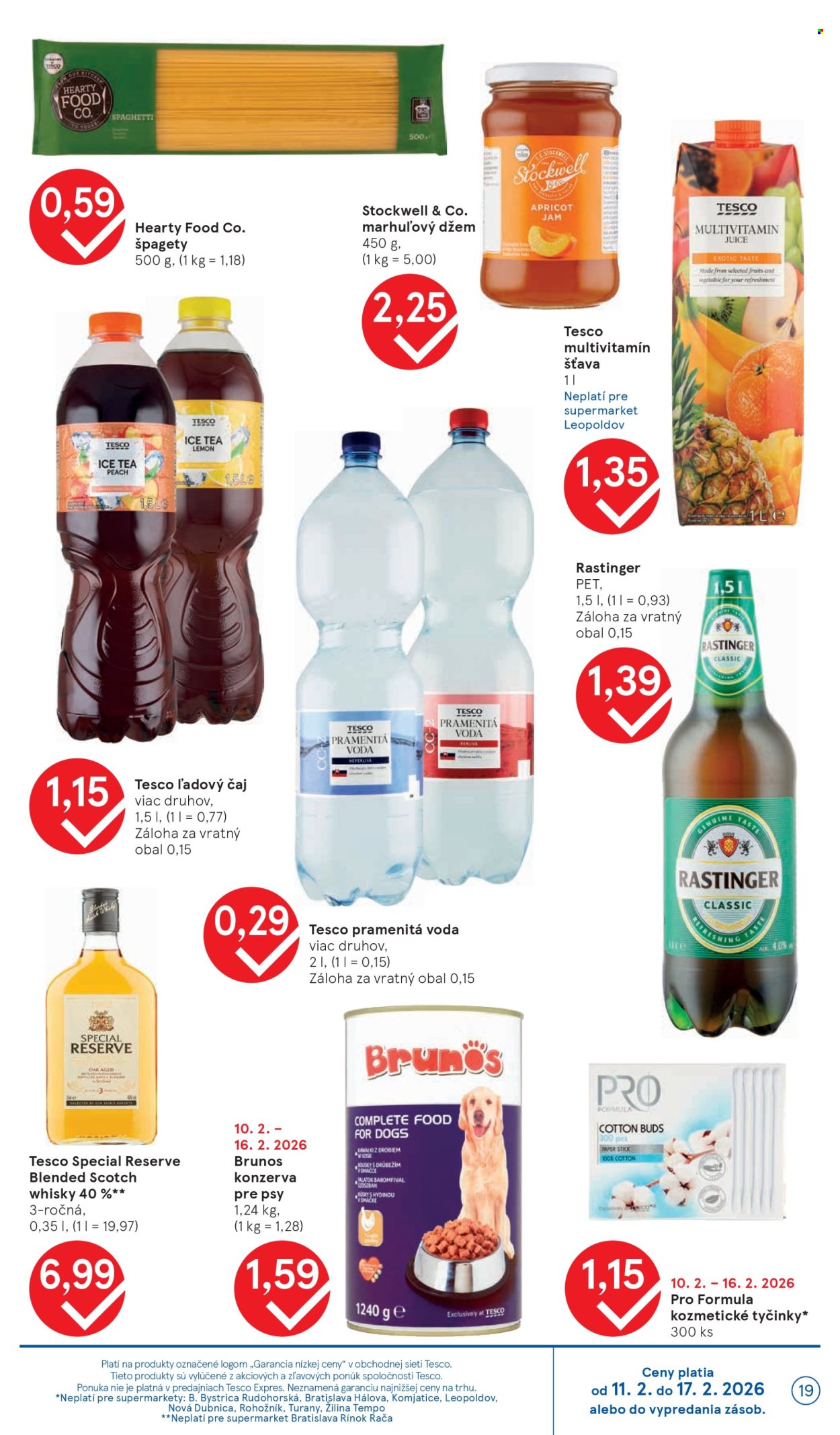 Leták TESCO supermarket - 11.2.2026 - 17.2.2026. Strana 19
