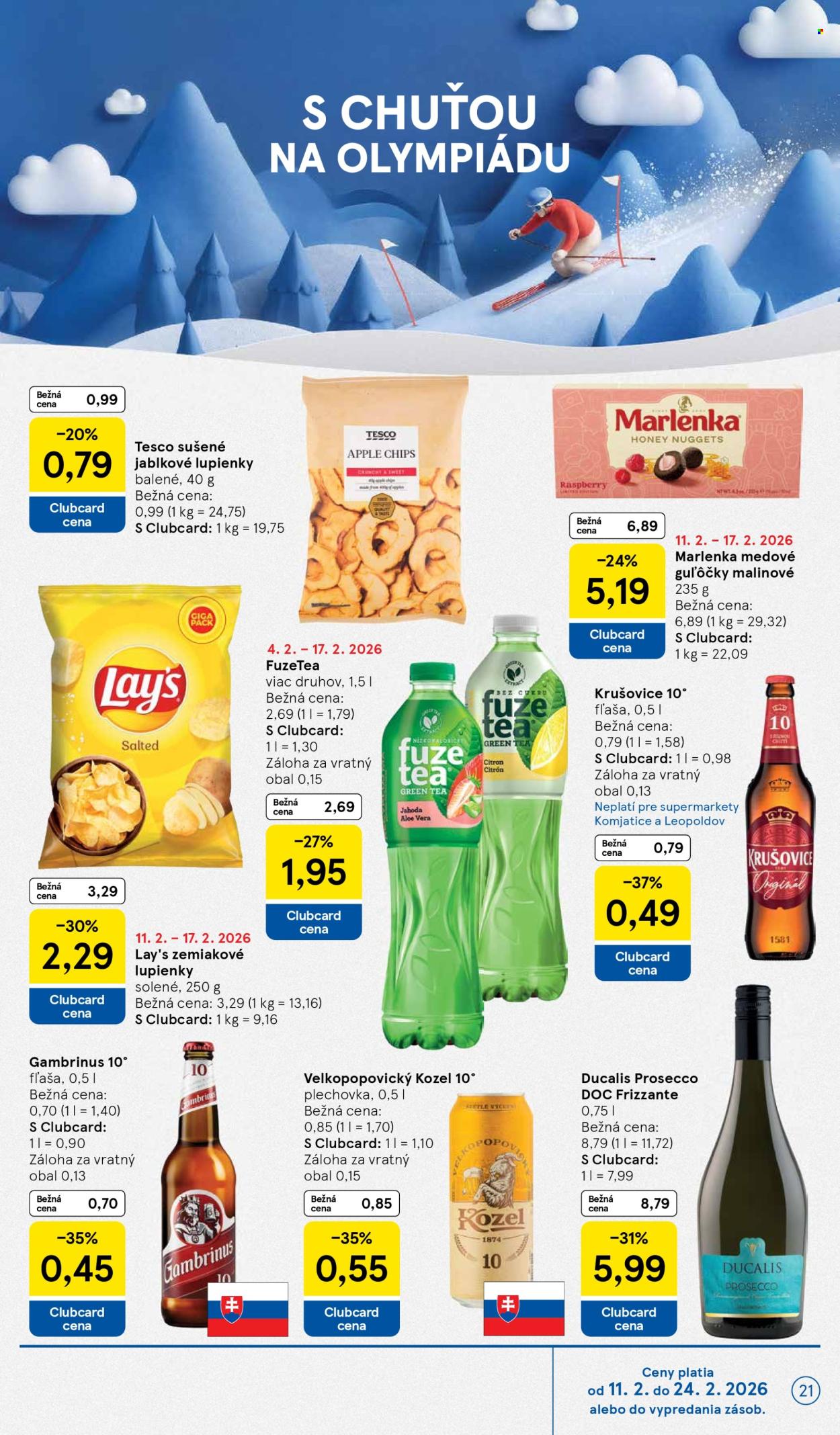 Leták TESCO supermarket - 11.2.2026 - 17.2.2026. Strana 21