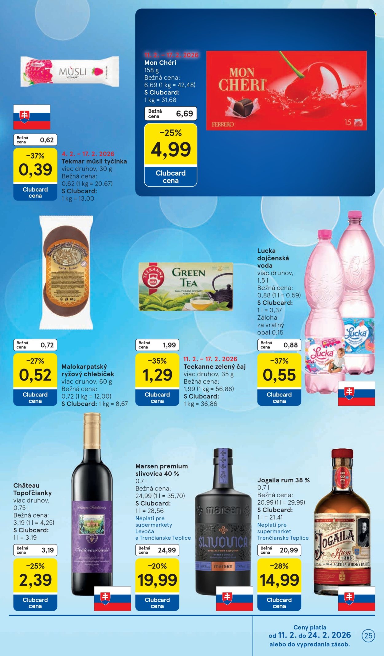 Leták TESCO supermarket - 11.2.2026 - 17.2.2026. Strana 25