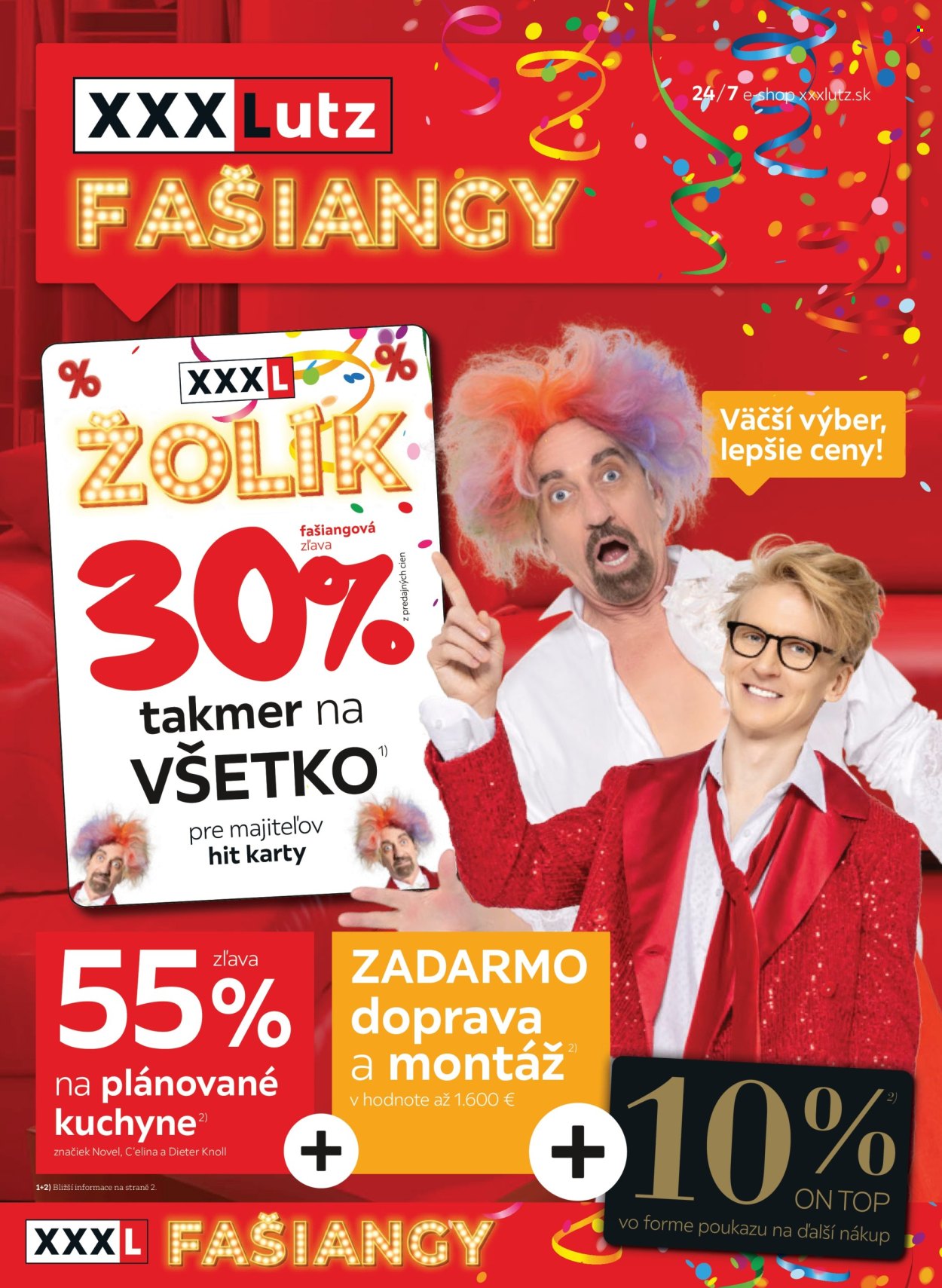 Leták XXXLutz - 9.2.2026 - 22.2.2026. Strana 1