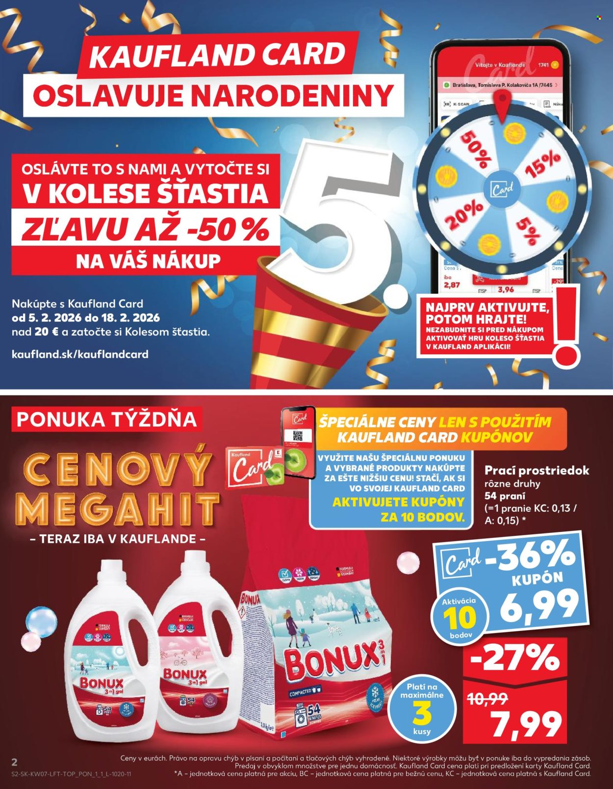 Leták Kaufland - 12.2.2026 - 18.2.2026. Strana 2