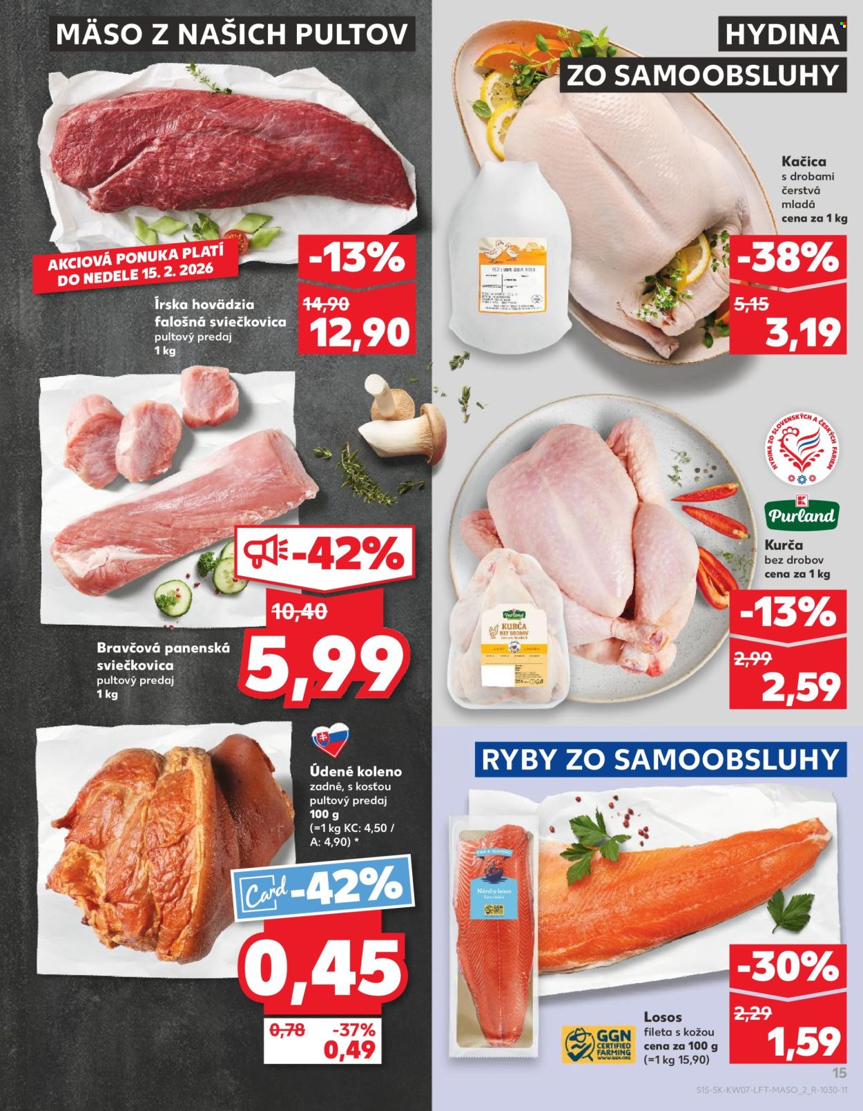 Leták Kaufland - 12.2.2026 - 18.2.2026. Strana 15