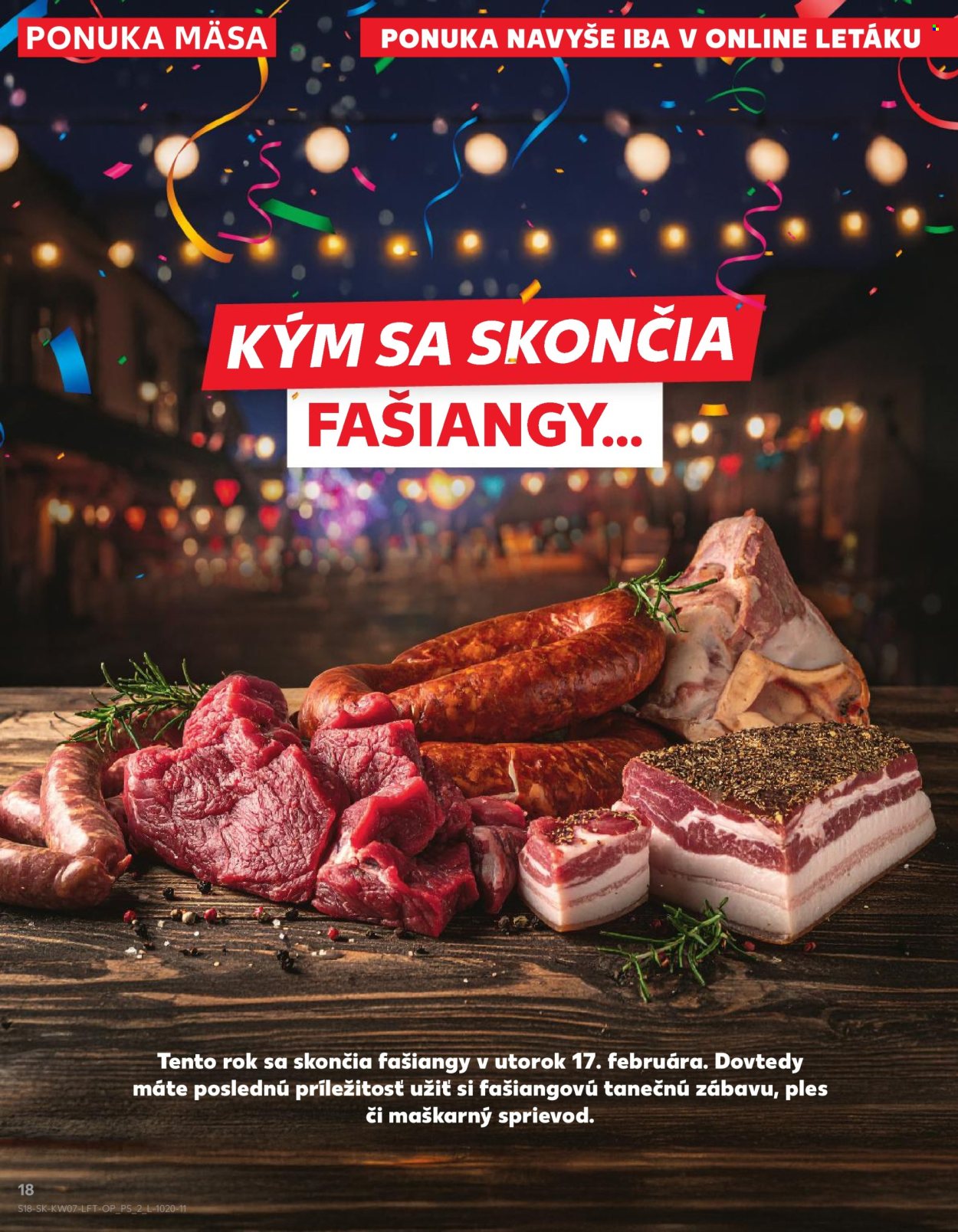 Leták Kaufland - 12.2.2026 - 18.2.2026. Strana 18