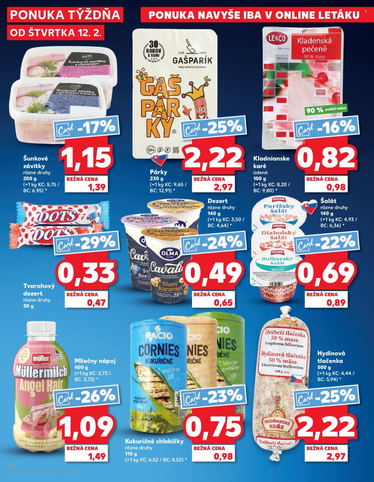 Leták Kaufland - 12.2.2026 - 18.2.2026. Strana 28