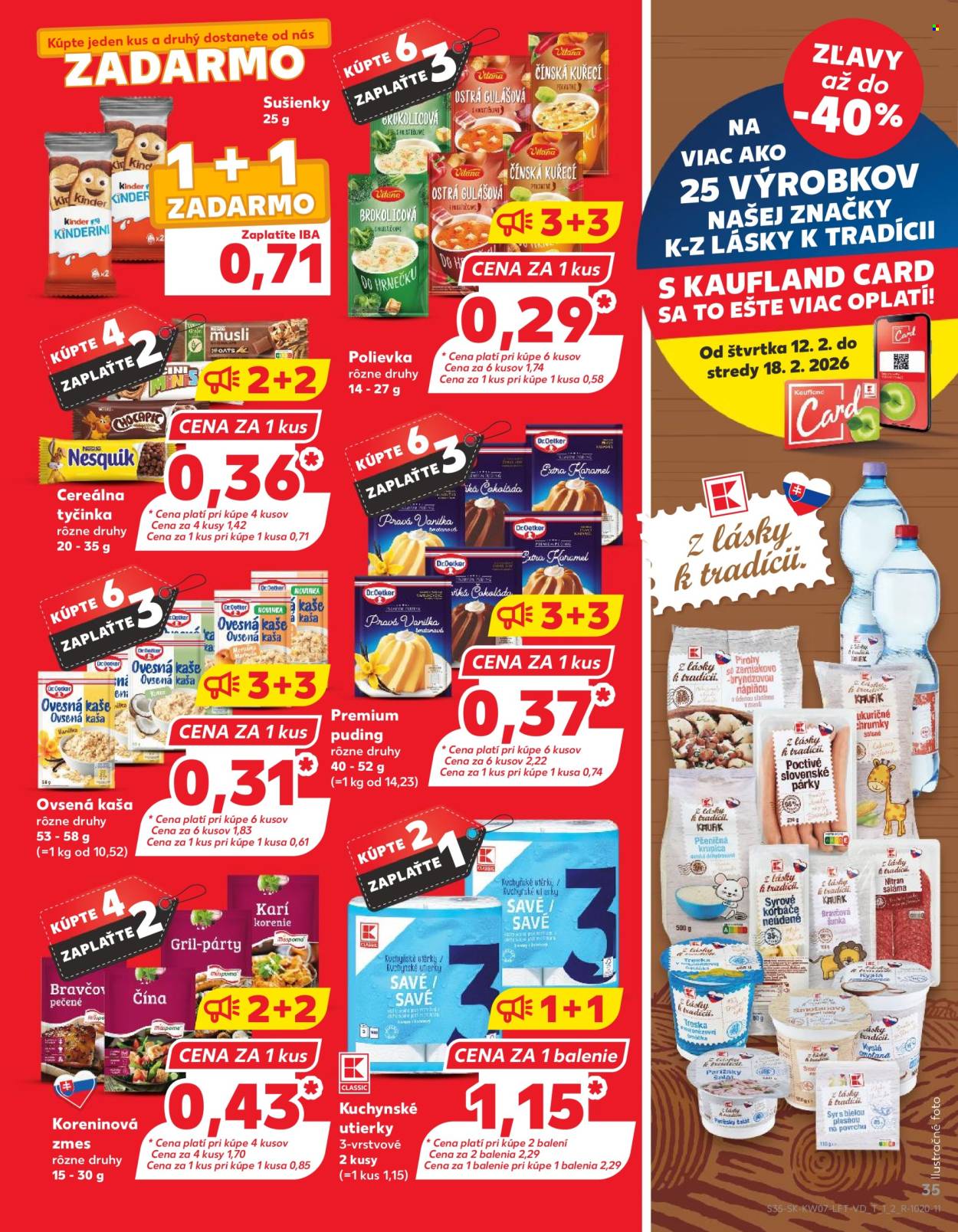 Leták Kaufland - 12.2.2026 - 18.2.2026. Strana 35
