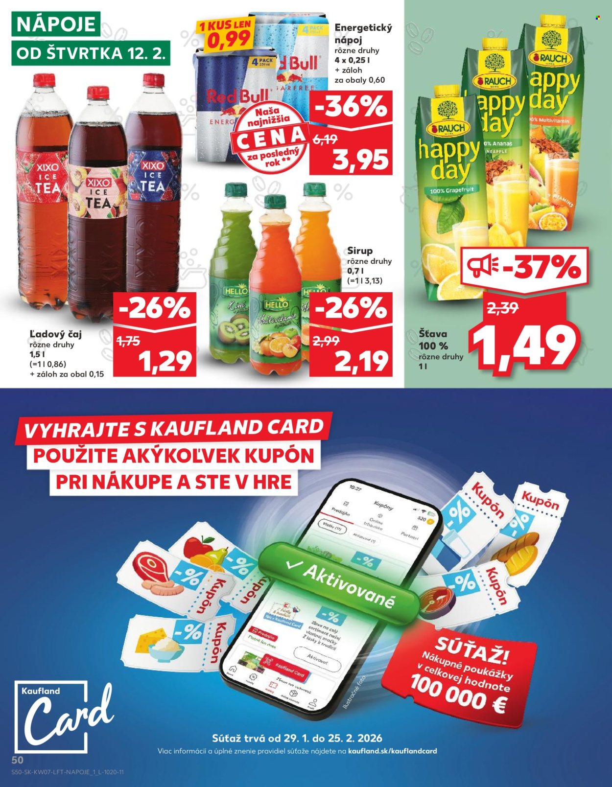 Leták Kaufland - 12.2.2026 - 18.2.2026. Strana 50