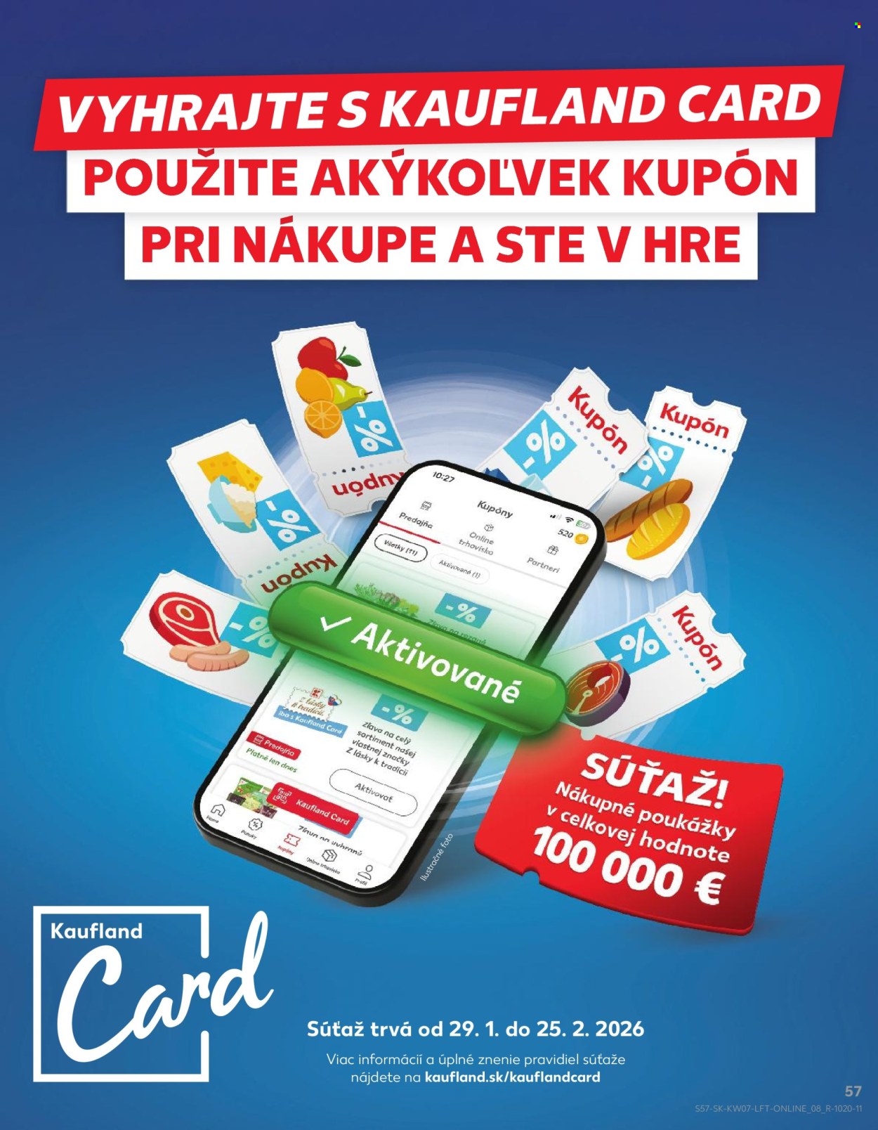 Leták Kaufland - 12.2.2026 - 18.2.2026. Strana 57