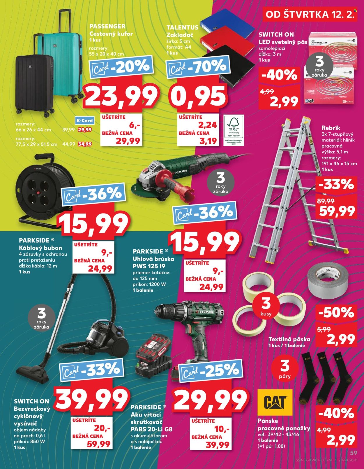 Leták Kaufland - 12.2.2026 - 18.2.2026. Strana 59