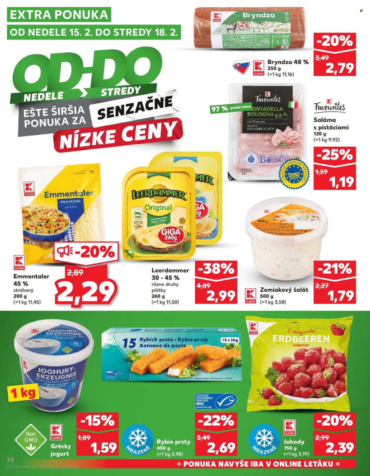 Leták Kaufland - 12.2.2026 - 18.2.2026. Strana 74