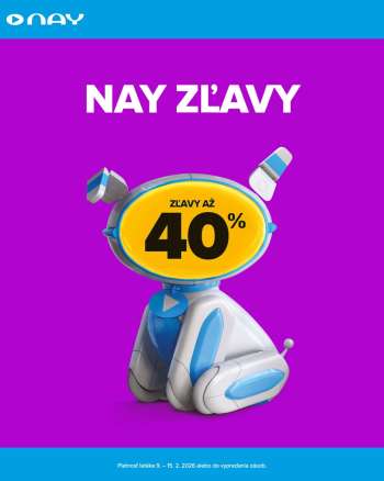 Leták NAY Elektrodom - 9.2.2026 - 15.2.2026.