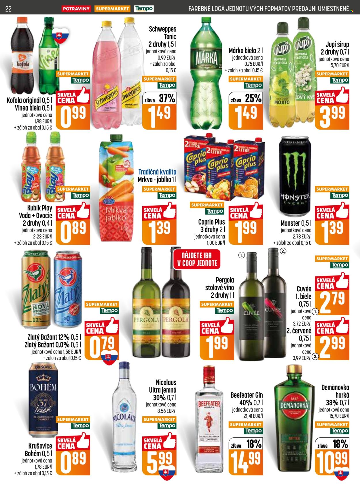 Leták COOP Jednota - 12.2.2026 - 18.2.2026. Strana 22