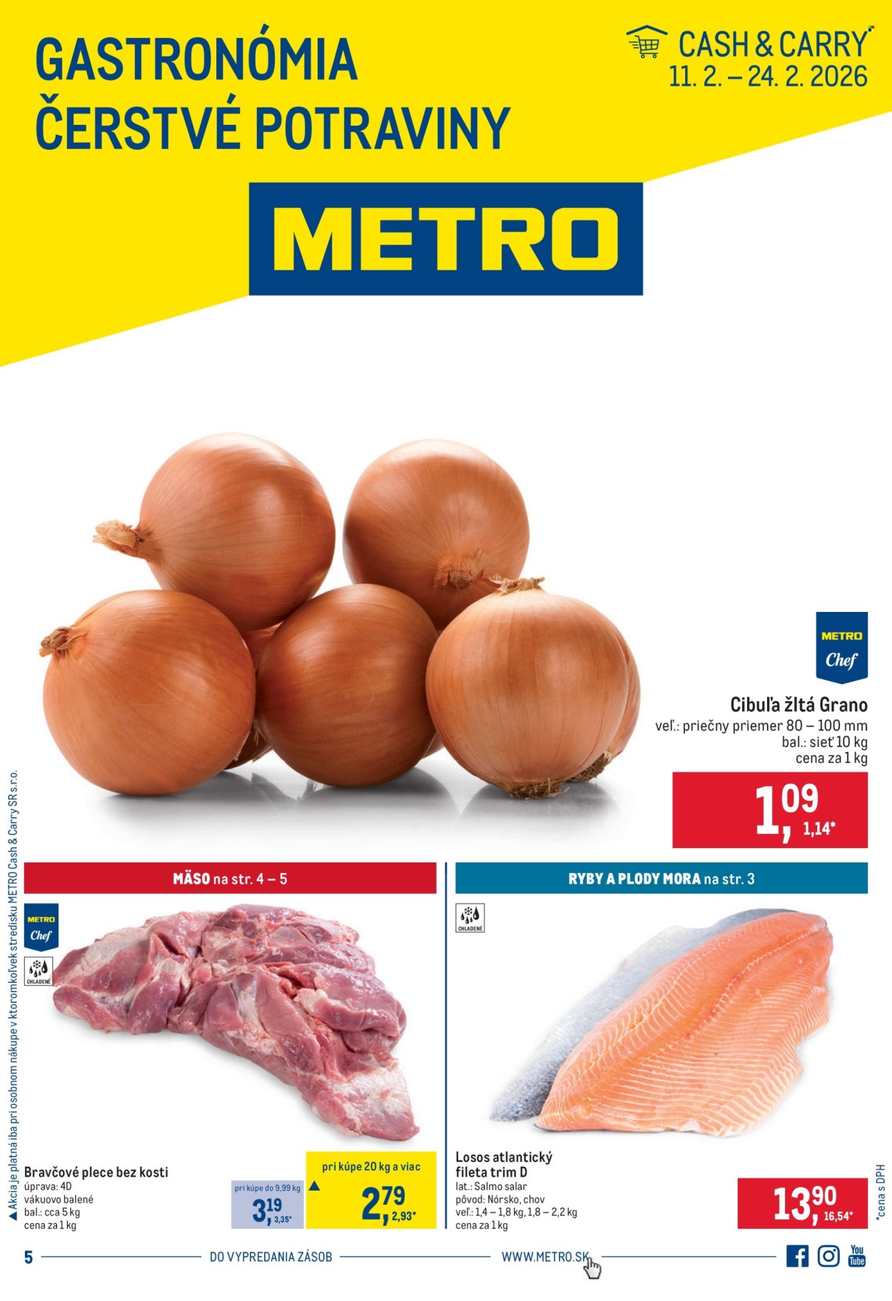 Leták Metro - 11.2.2026 - 24.2.2026. Strana 1