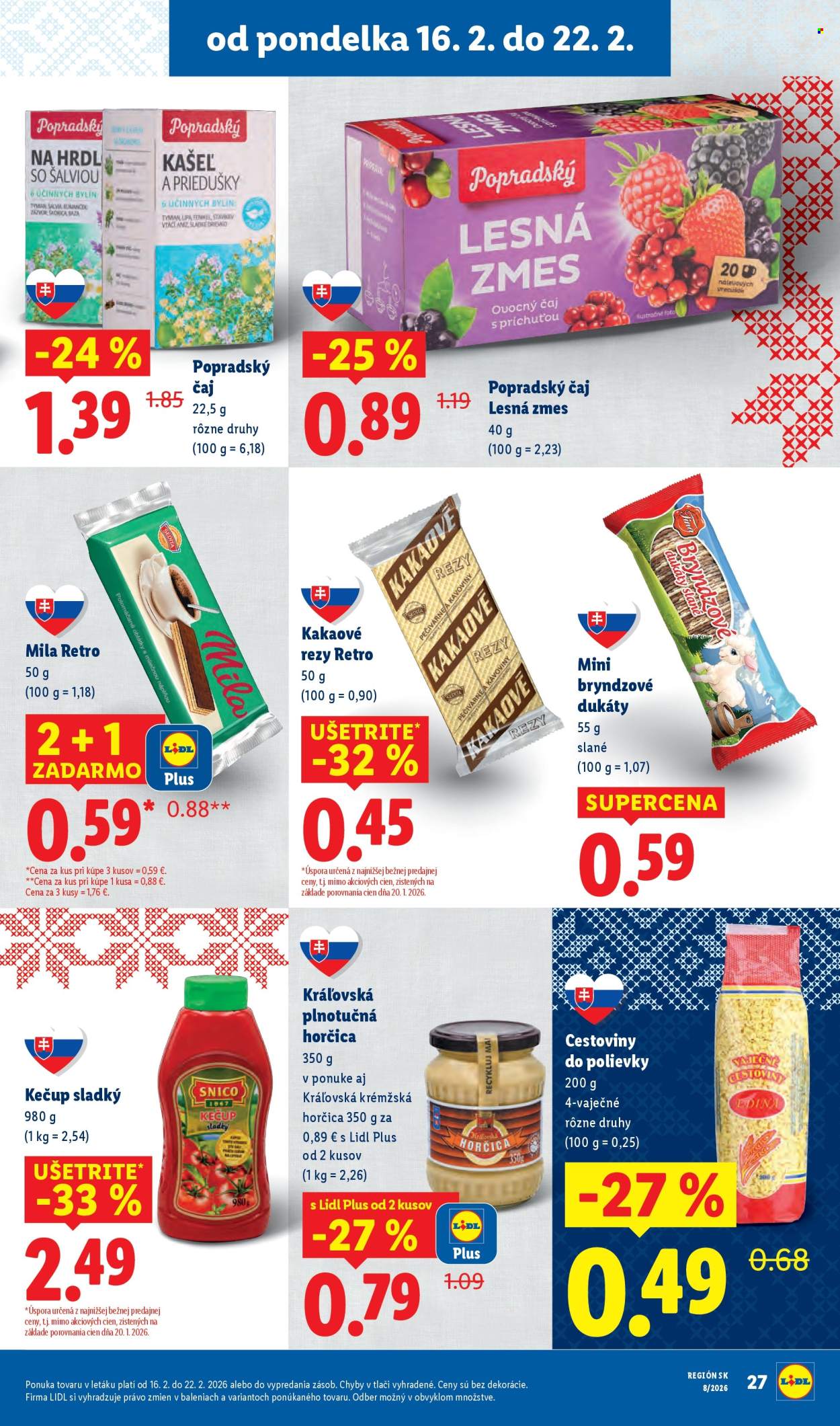 Leták Lidl - 16.2.2026 - 22.2.2026. Strana 29