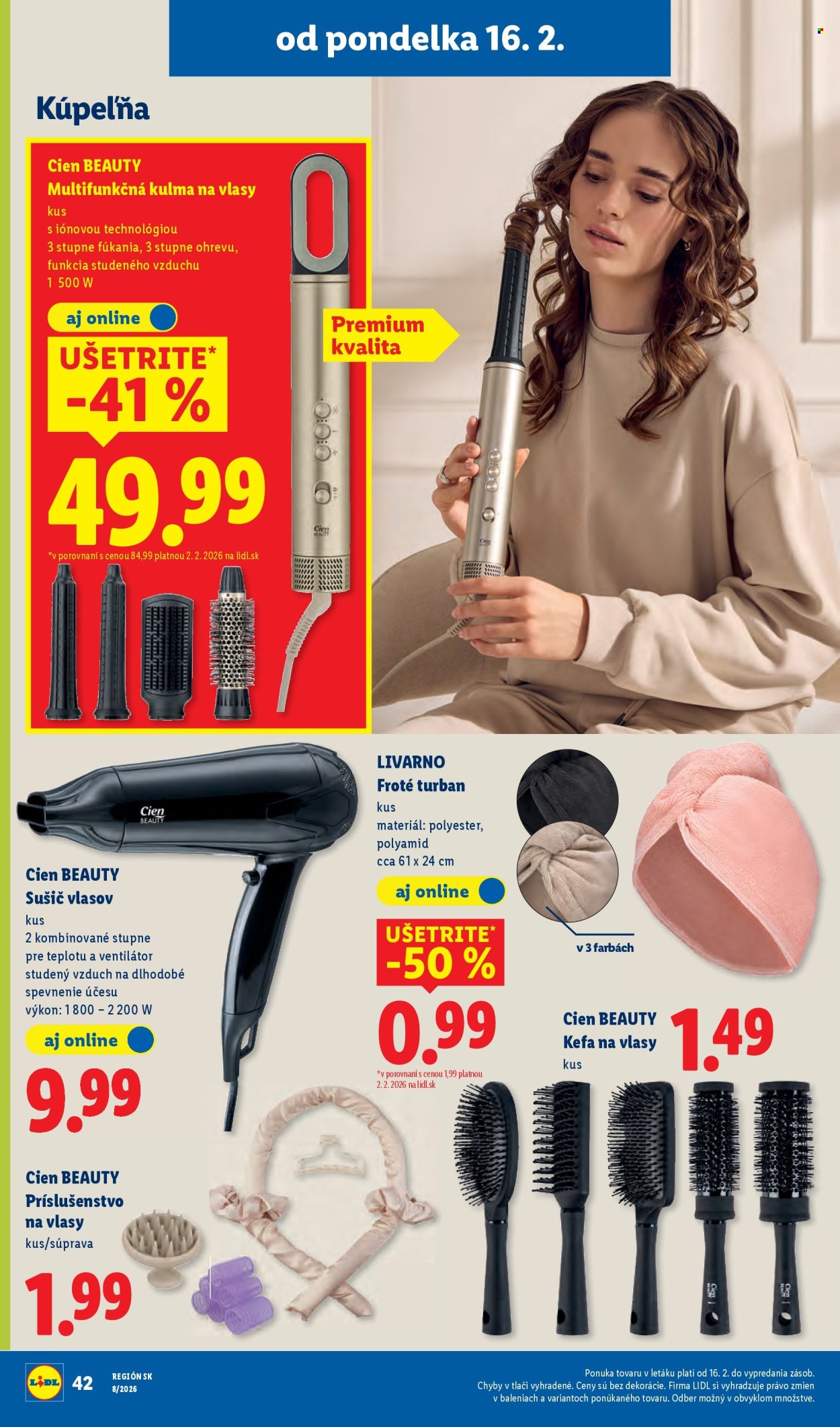 Leták Lidl - 16.2.2026 - 22.2.2026. Strana 50