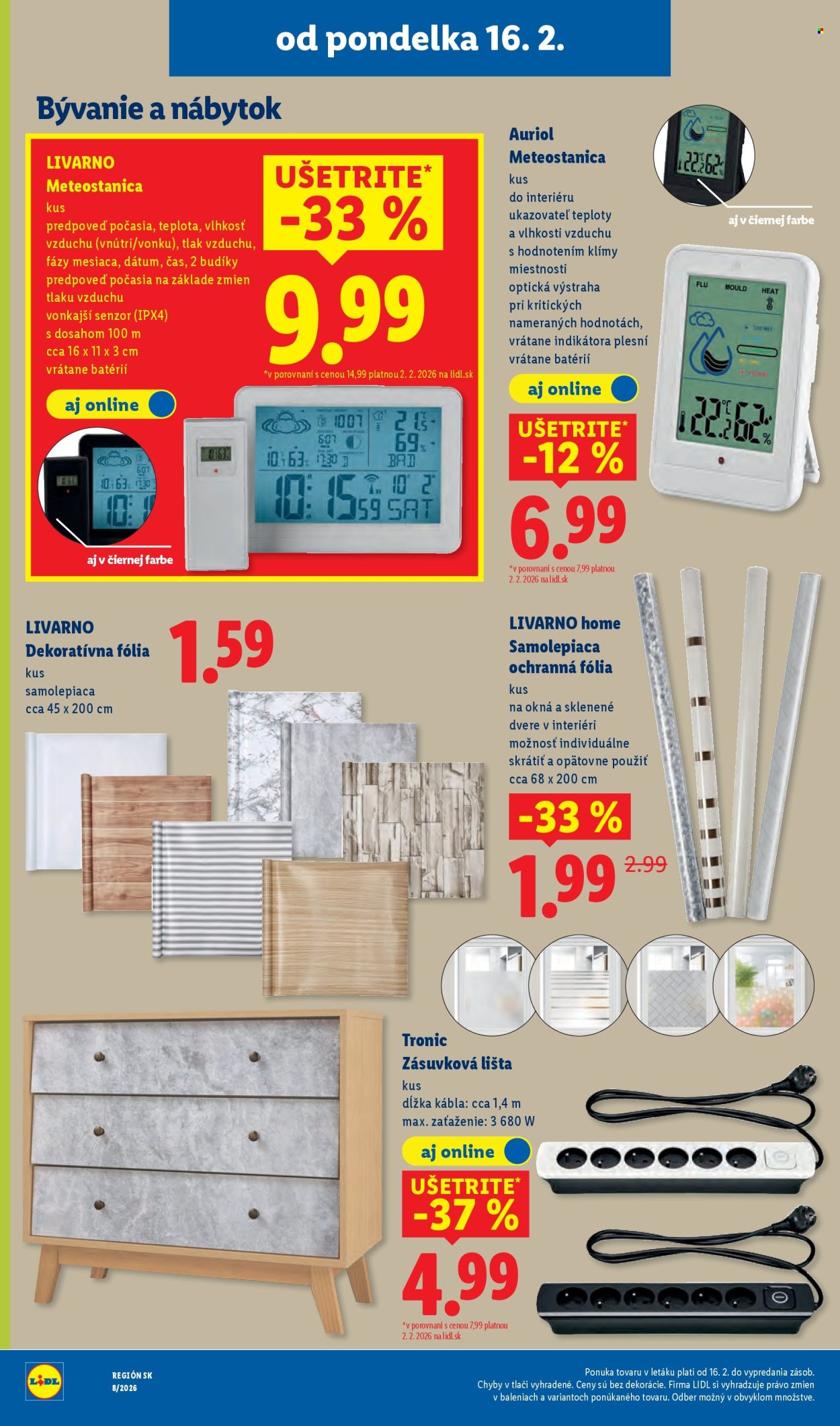 Leták Lidl - 16.2.2026 - 22.2.2026. Strana 52