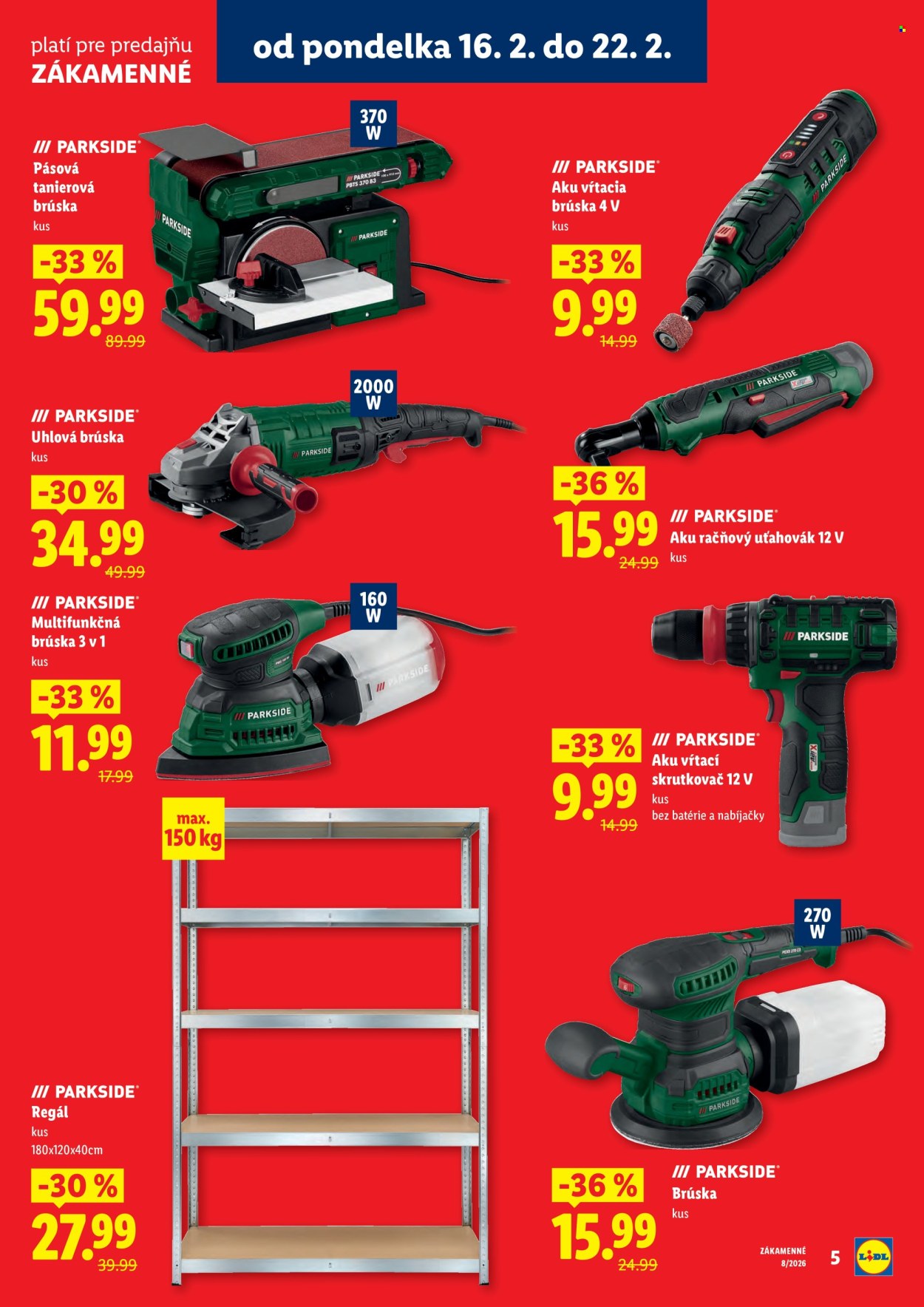 Leták Lidl - 16.2.2026 - 22.2.2026. Strana 5